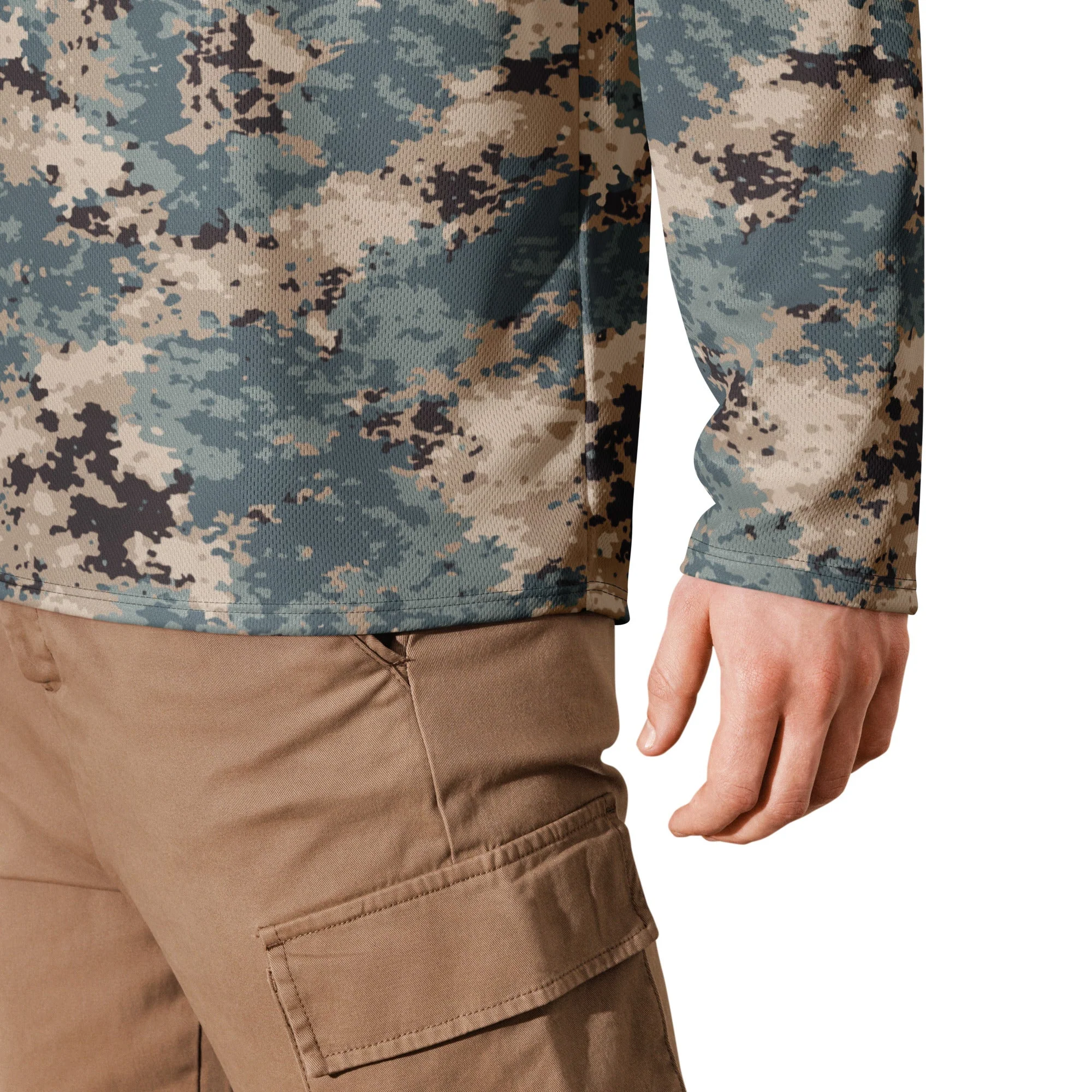 Azerbaijan M2024 CAMO Unisex Hockey Fan Jersey - Image 17