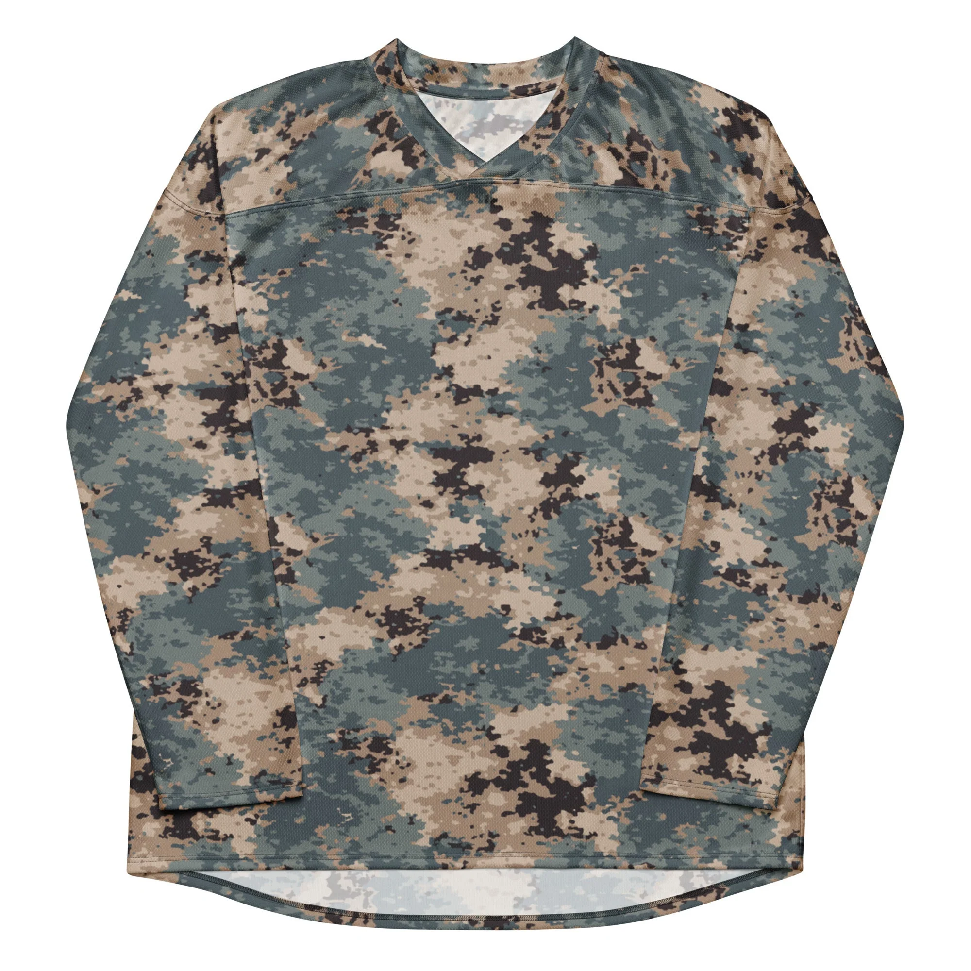 Azerbaijan M2024 CAMO Unisex Hockey Fan Jersey - Image 6