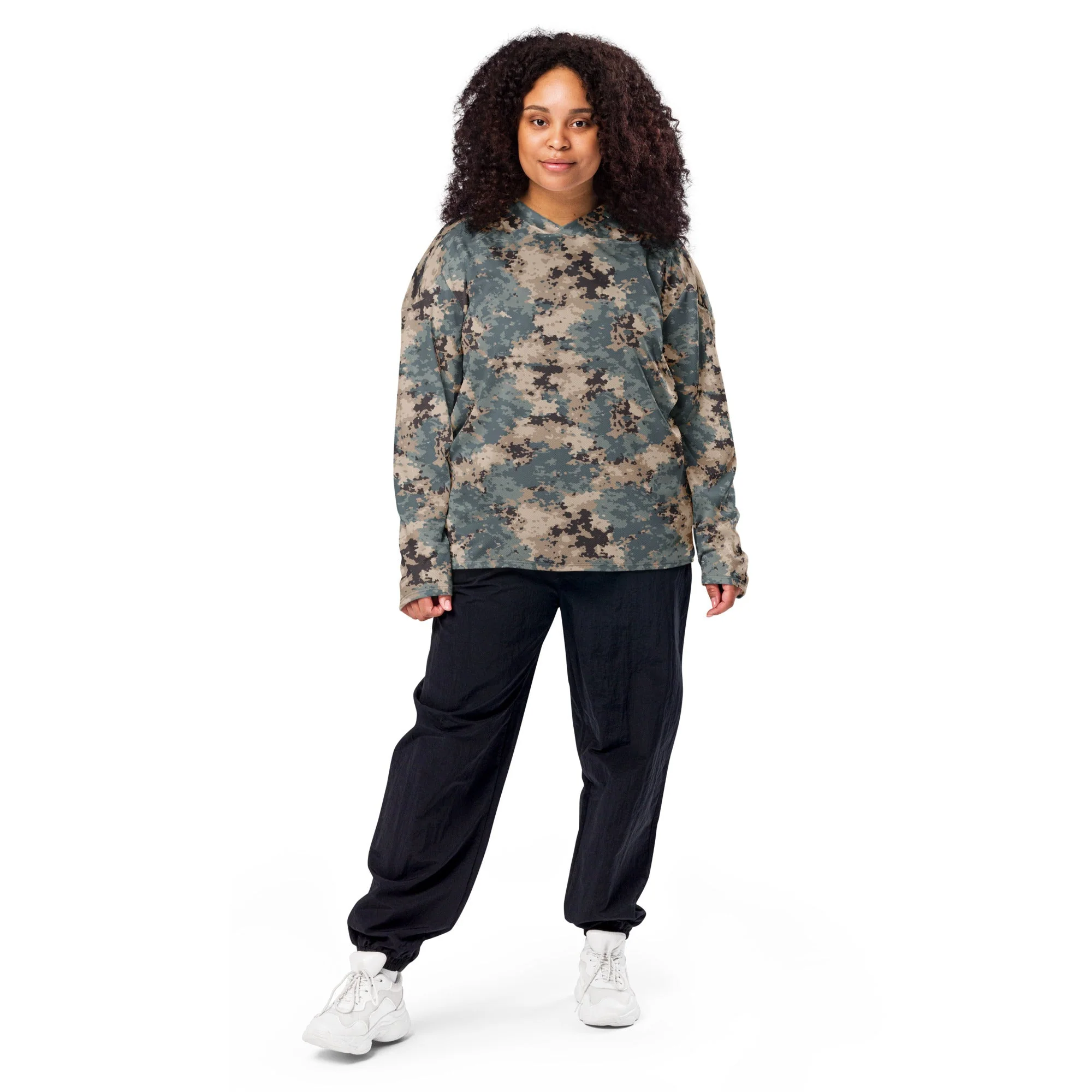 Azerbaijan M2024 CAMO Unisex Hockey Fan Jersey - Image 8