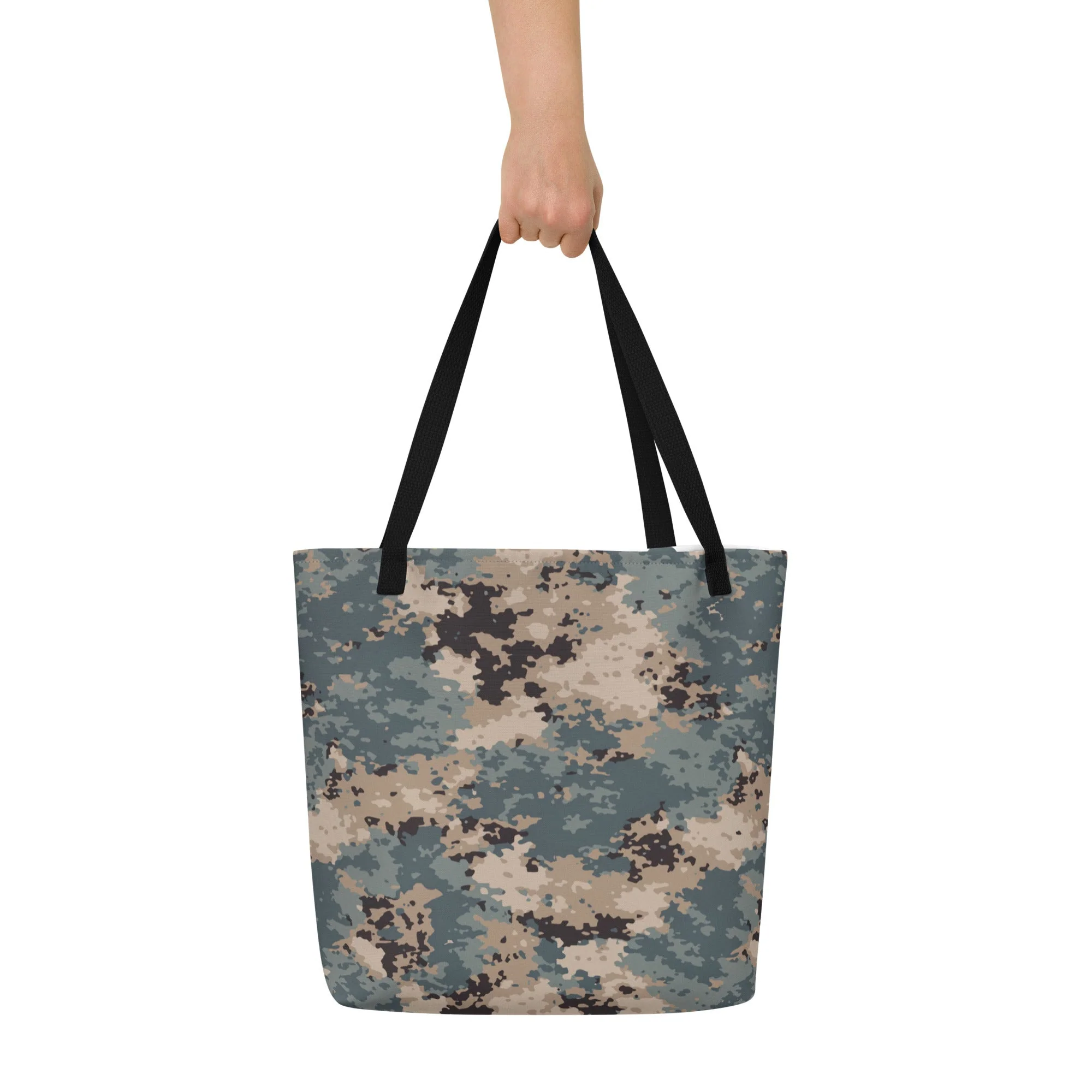 Azerbaijan M2024 CAMO Large Tote Bag - Image 2