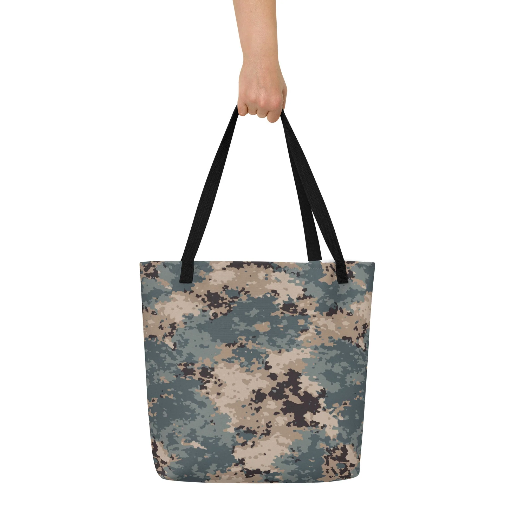 Azerbaijan M2024 CAMO Large Tote Bag - Image 3