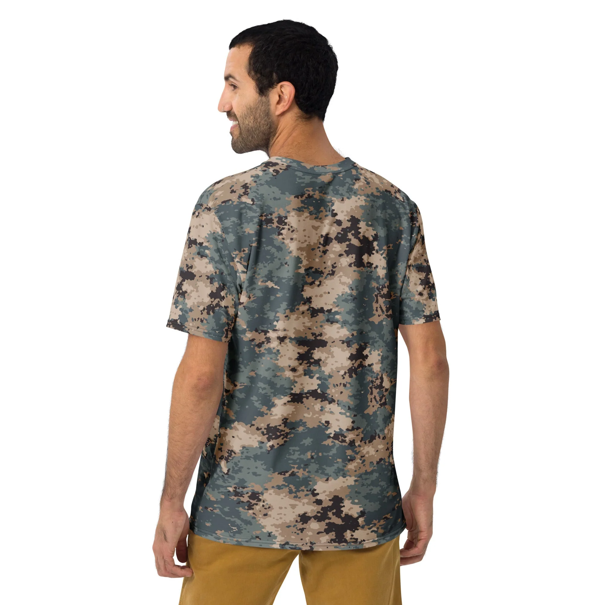 Azerbaijan M2024 CAMO Mens T-Shirt - Image 3