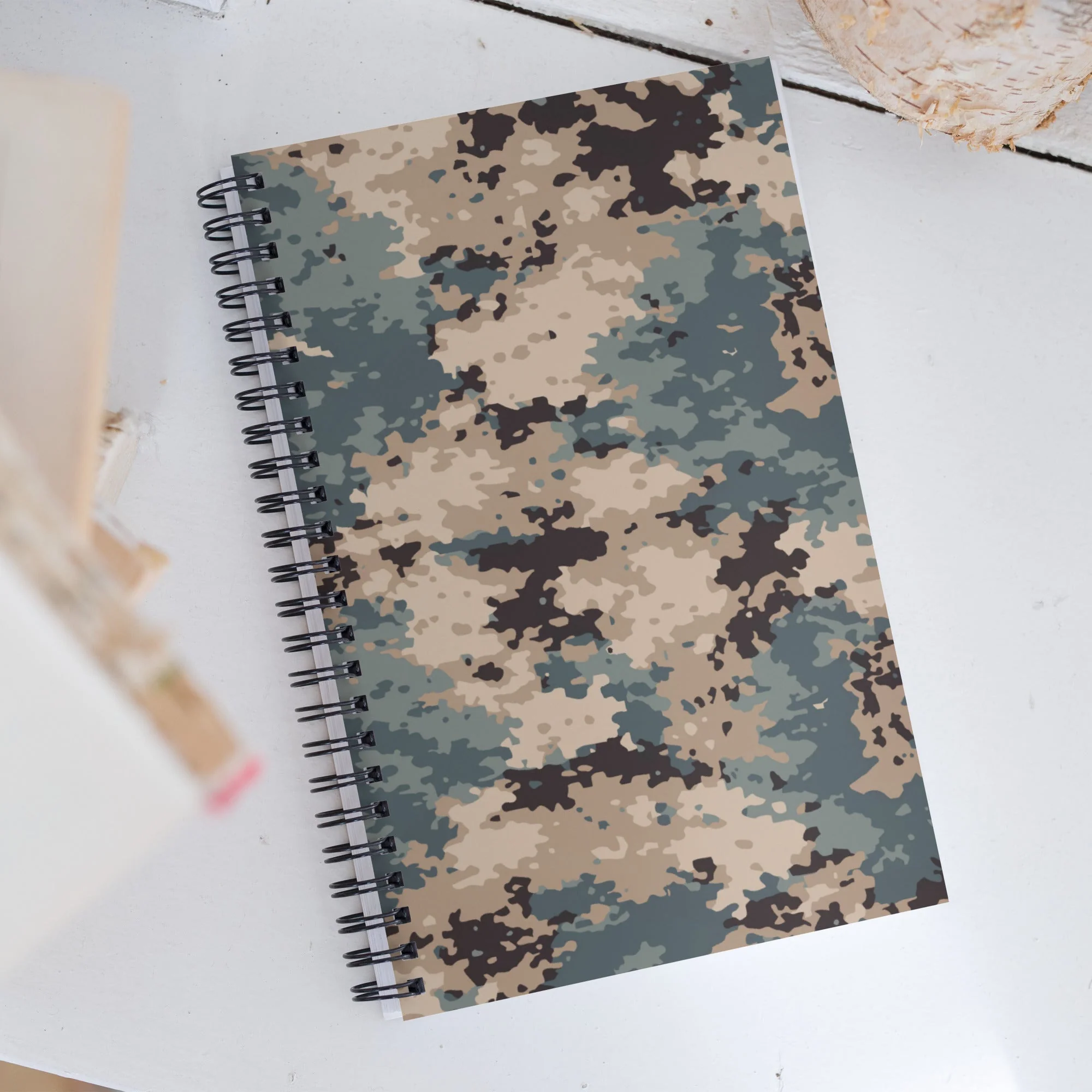 Azerbaijan M2024 CAMO Spiral Notebook - Image 4