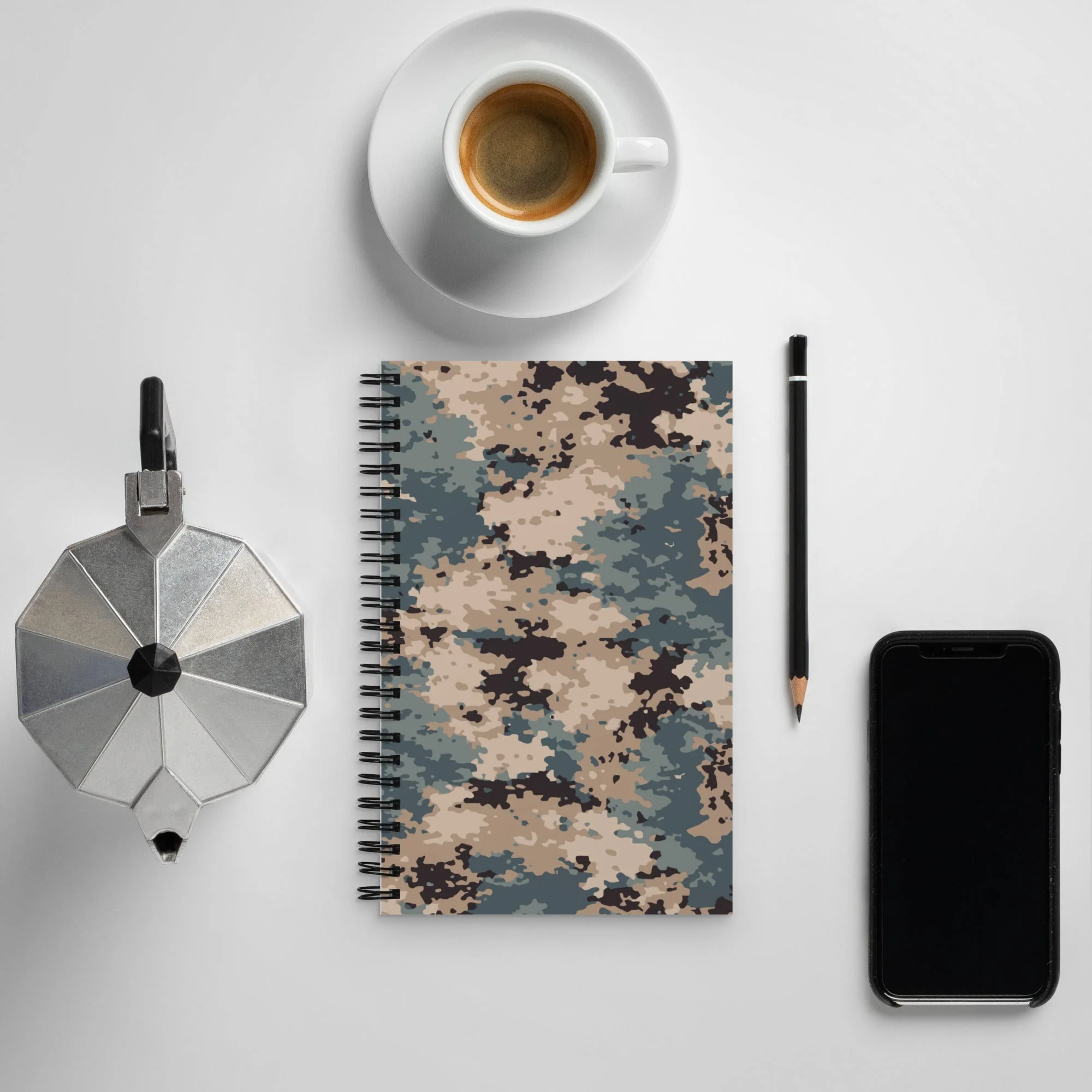 Azerbaijan M2024 CAMO Spiral Notebook - Image 7