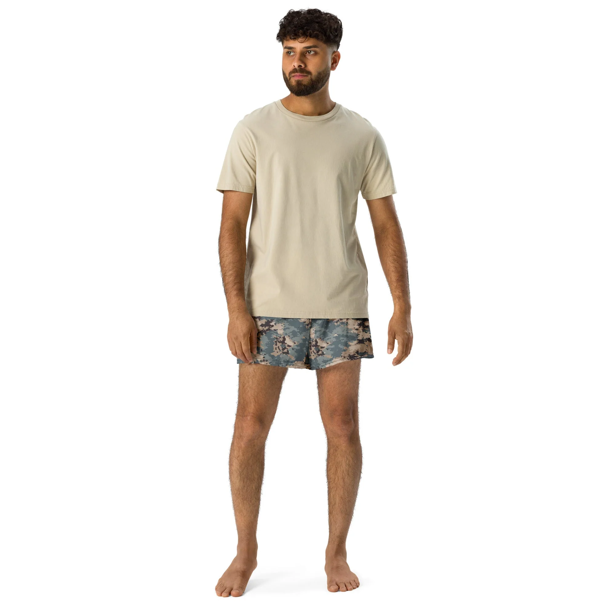 Azerbaijan M2024 CAMO Unisex Athletic Shorts - Image 7