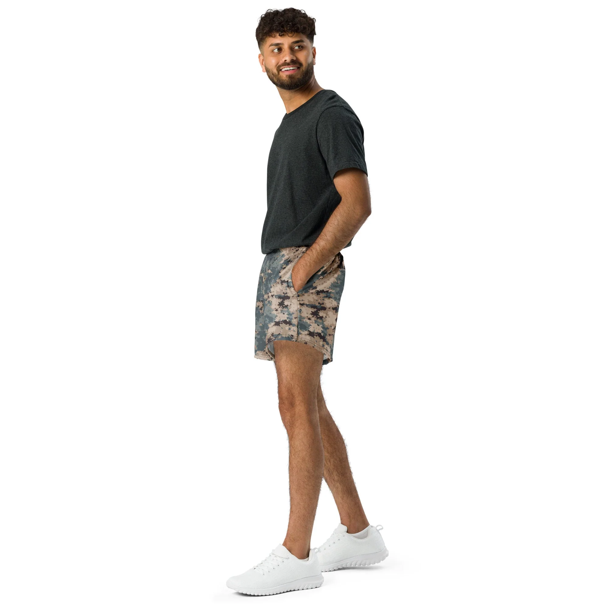Azerbaijan M2024 CAMO Unisex Athletic Shorts - Image 8