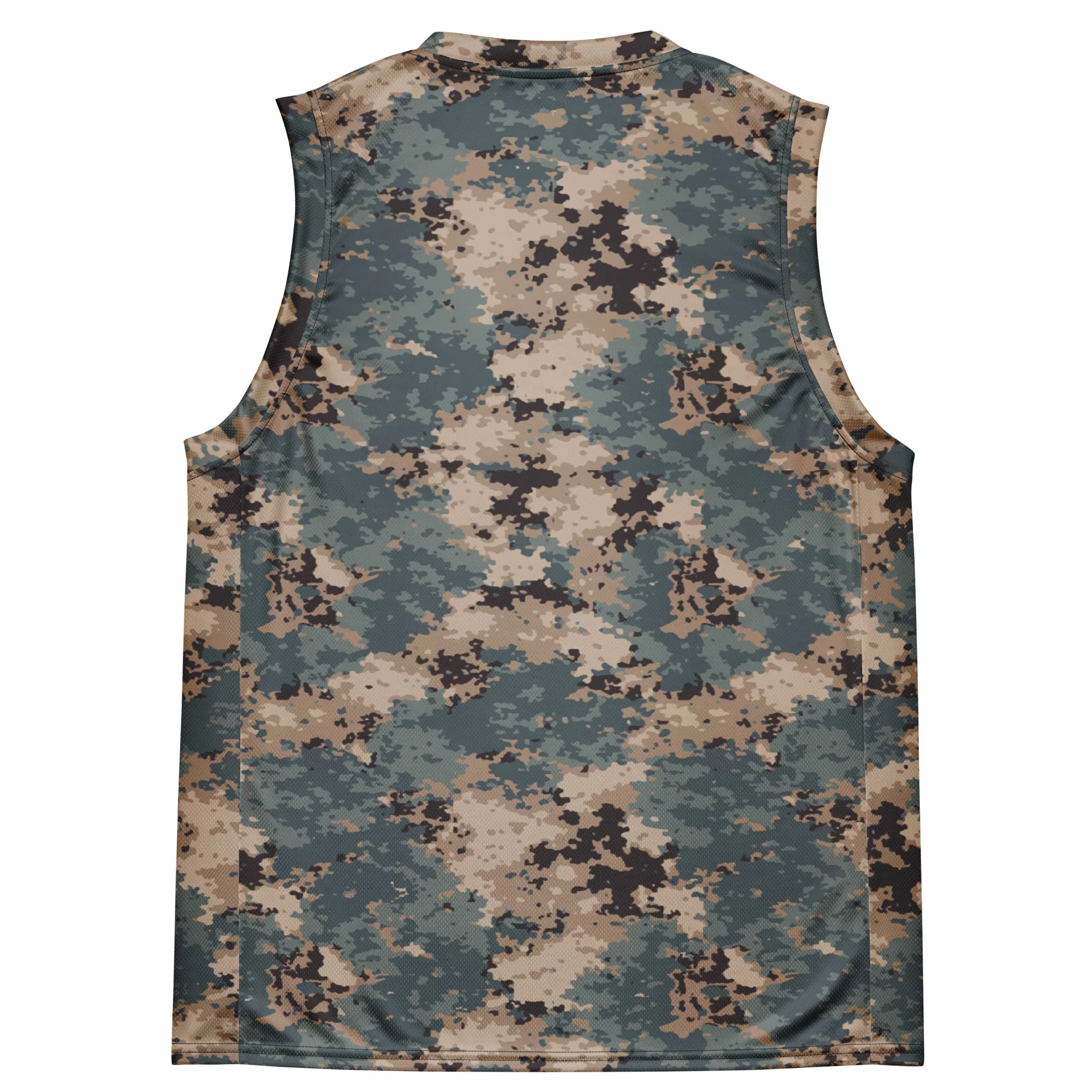 Azerbaijan M2024 CAMO Unisex Basketball Jersey - Image 4