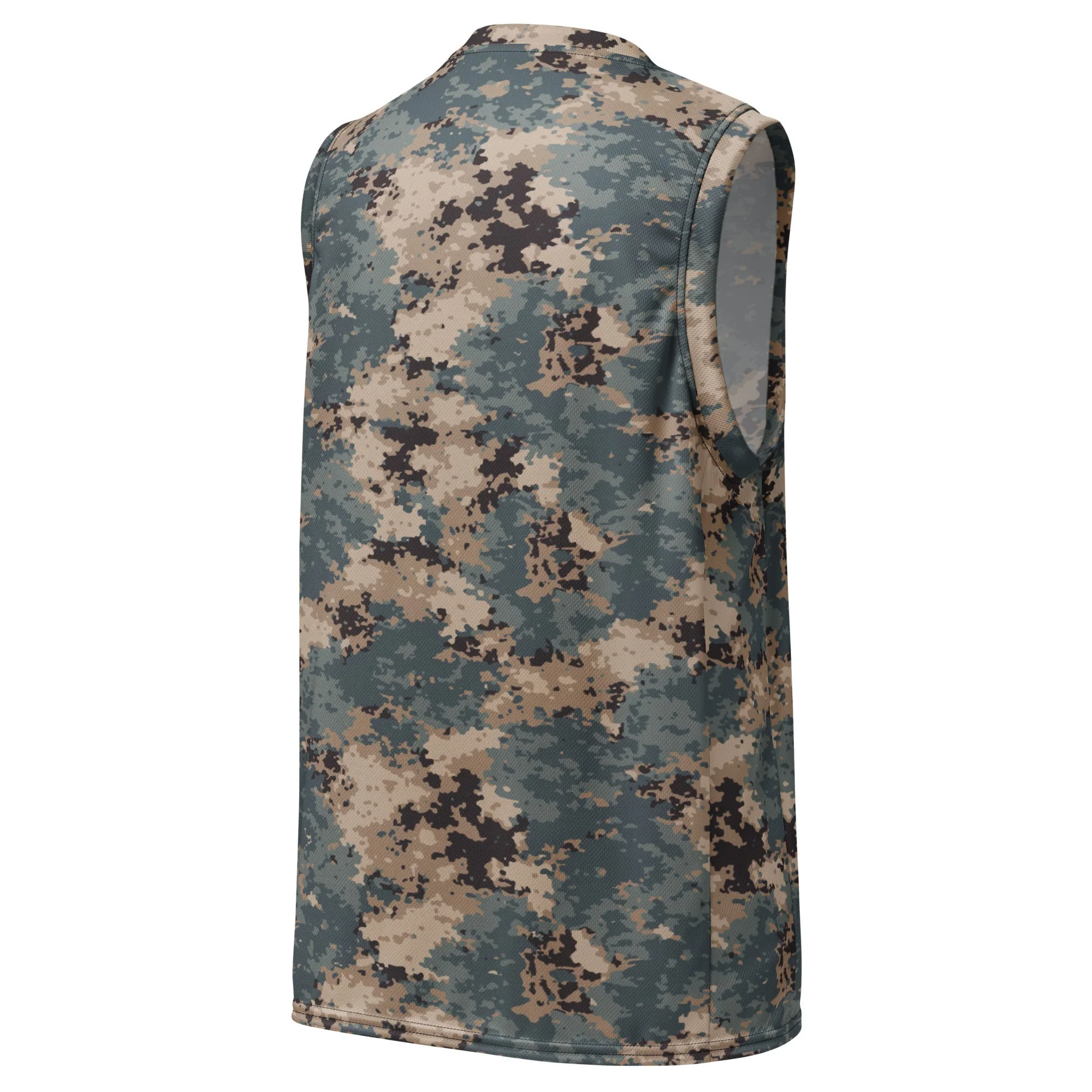 Azerbaijan M2024 CAMO Unisex Basketball Jersey - Image 5