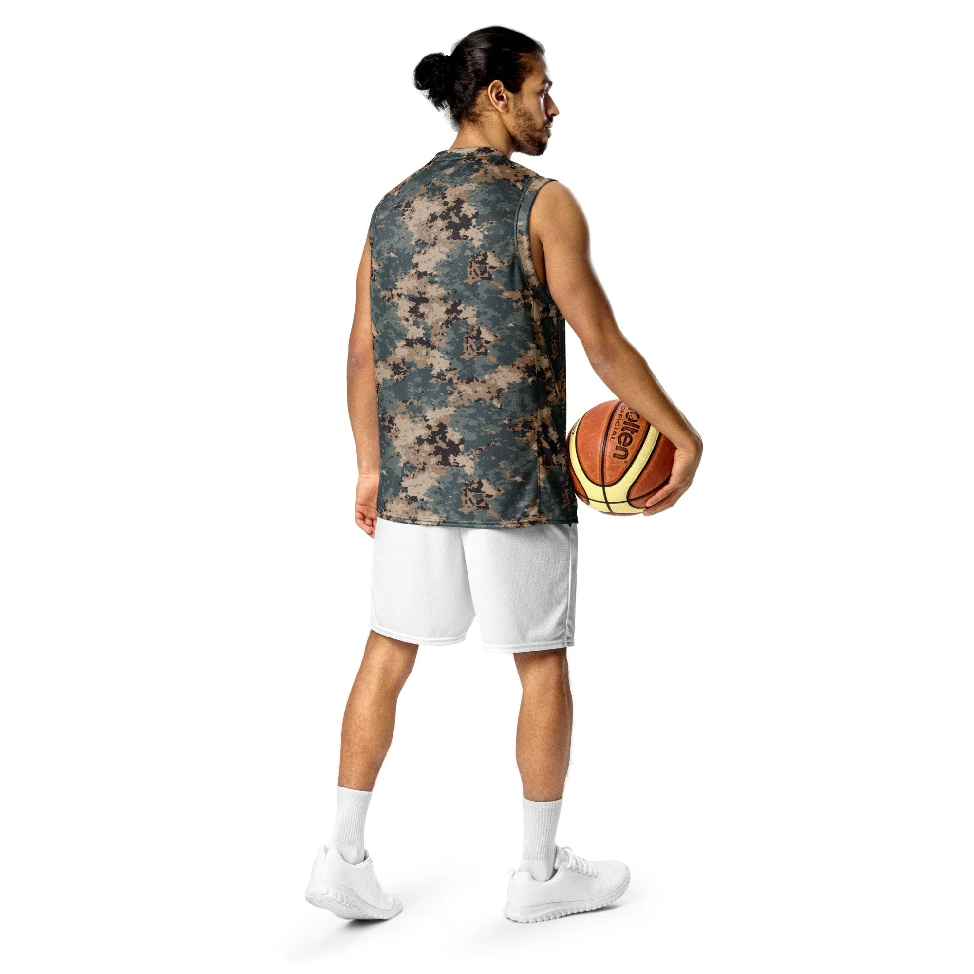 Azerbaijan M2024 CAMO Unisex Basketball Jersey - Image 6
