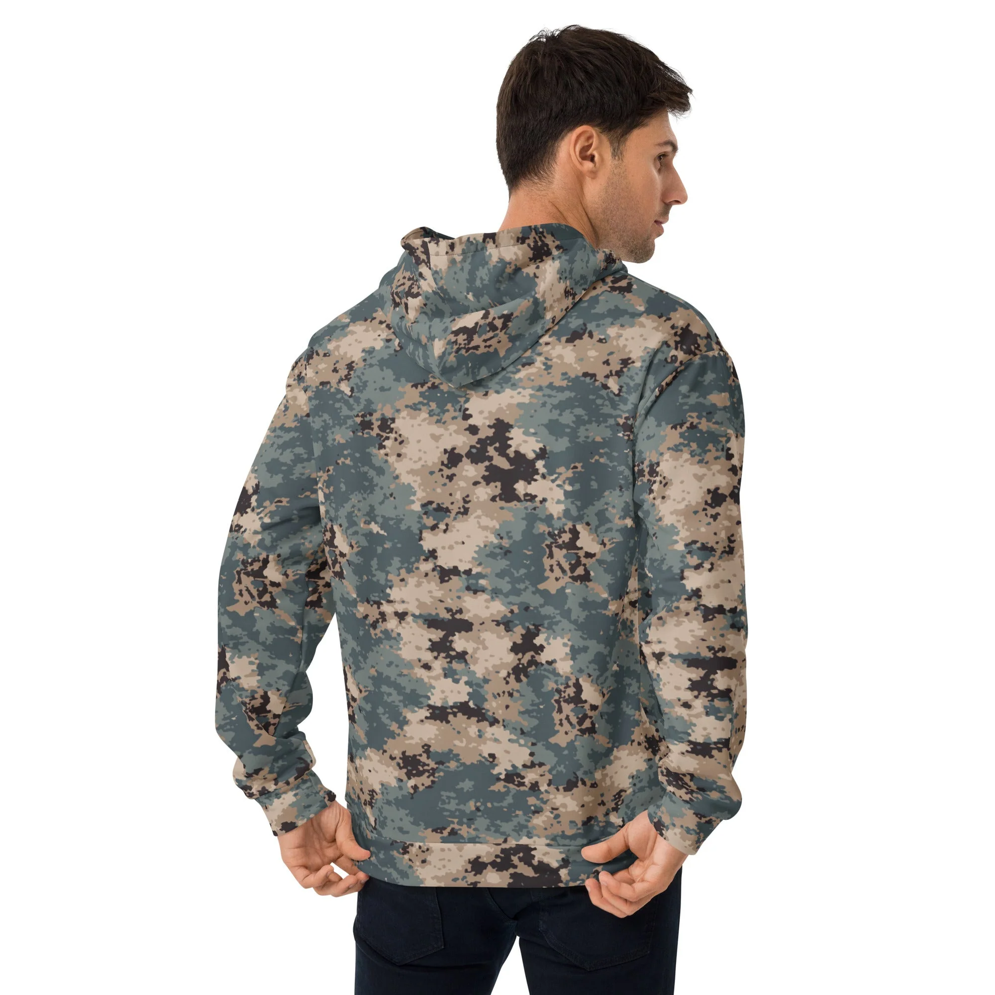 Azerbaijan M2024 CAMO Unisex Hoodie - Image 13