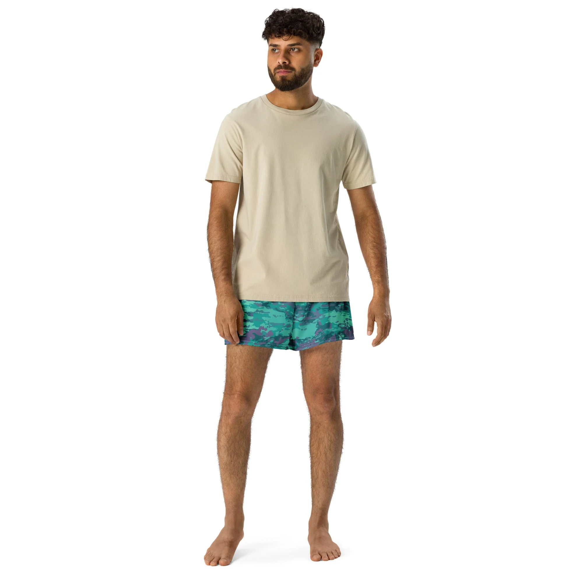 Baja Blast CAMO Unisex Athletic Shorts - Image 7