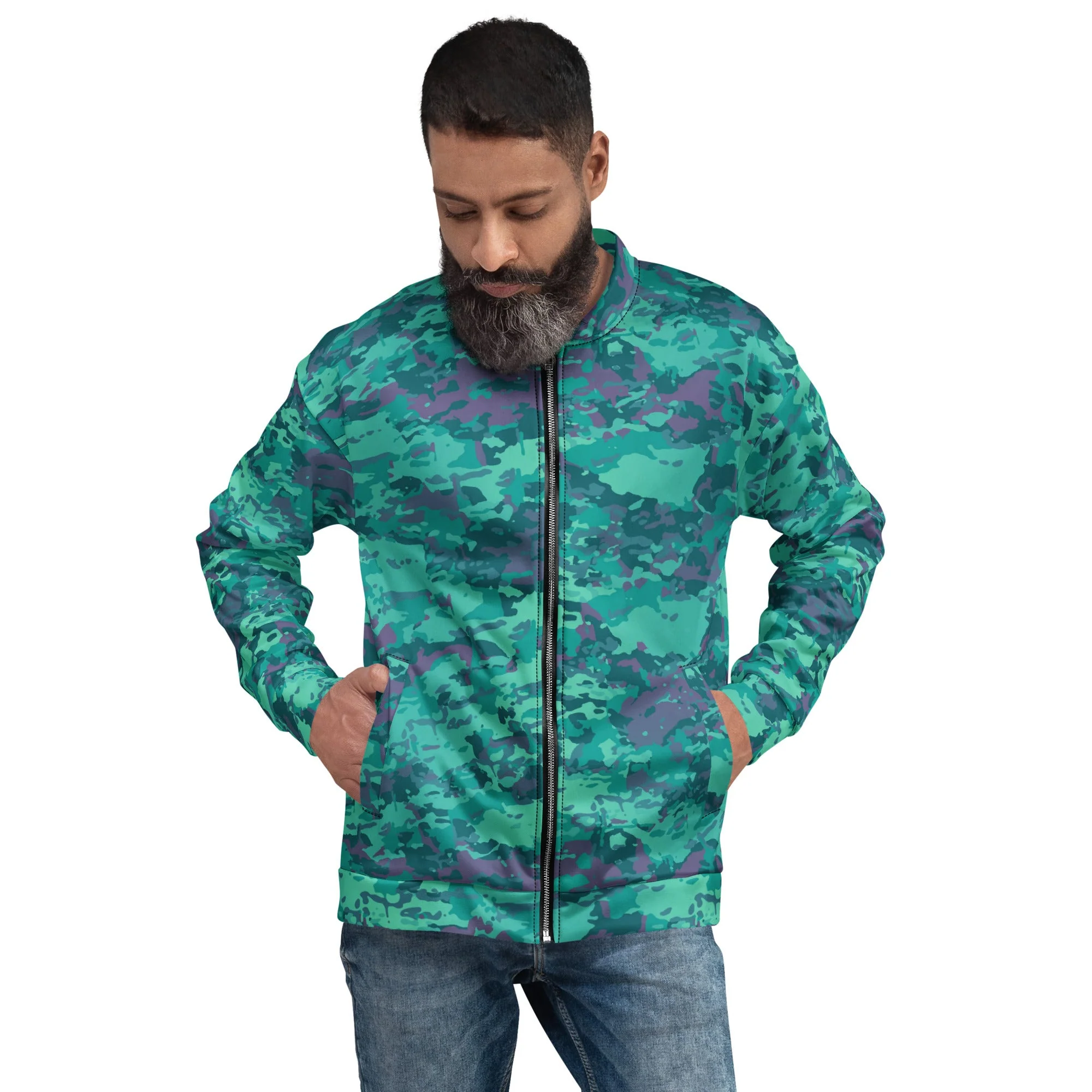 Baja Blast CAMO Unisex Bomber Jacket