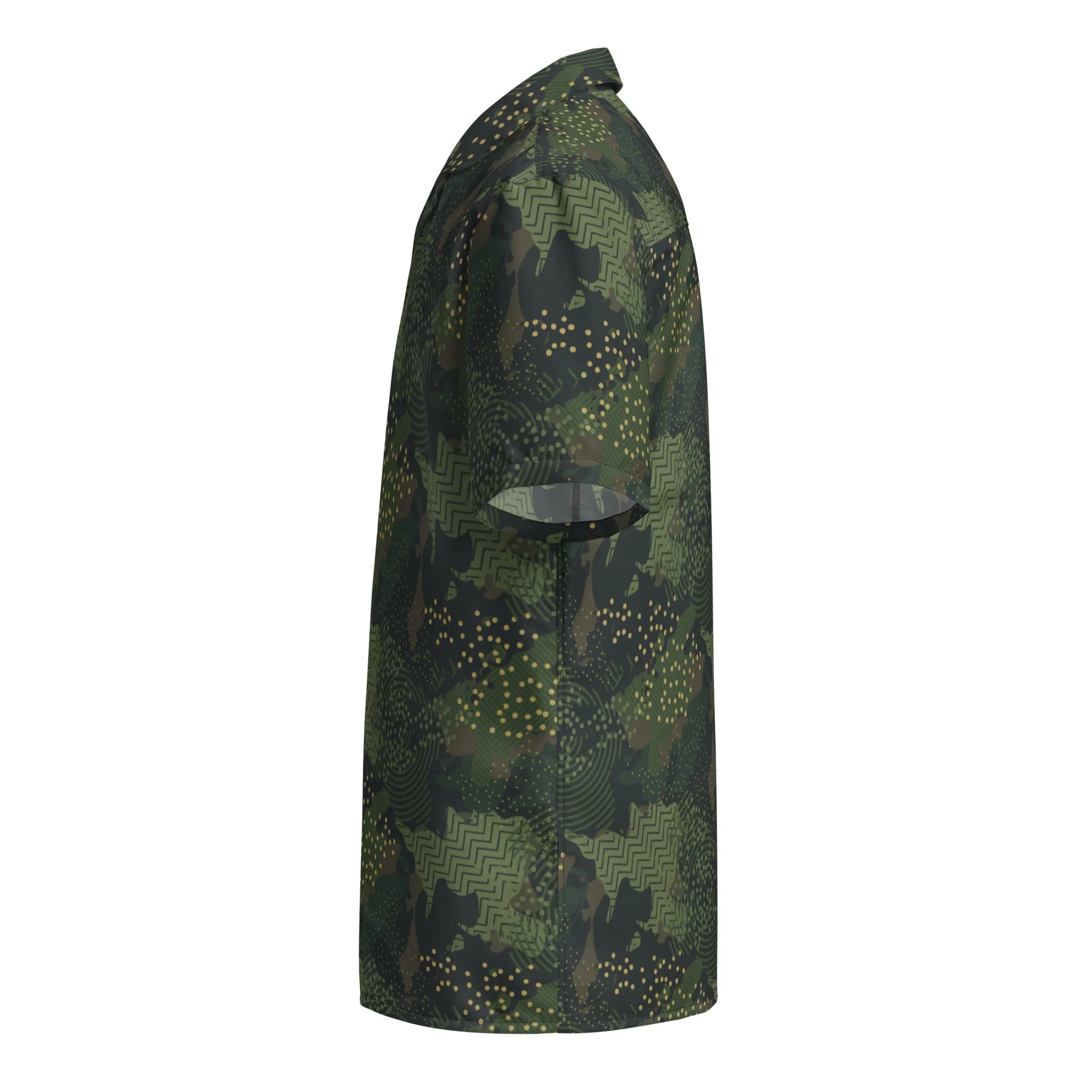 Barracuda Recon CAMO Unisex Short-Sleeve Button Shirt - Image 11
