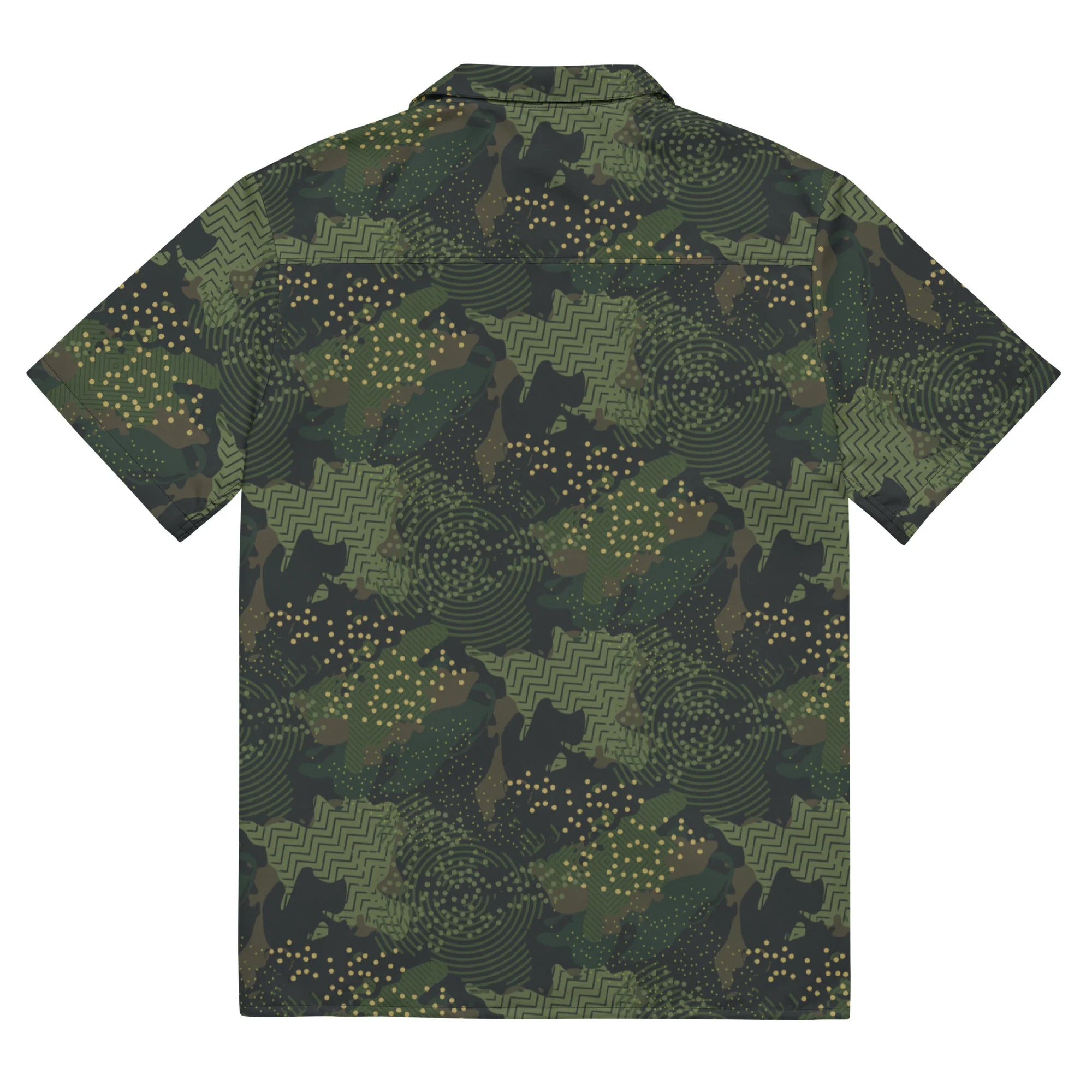 Barracuda Recon CAMO Unisex Short-Sleeve Button Shirt - Image 9
