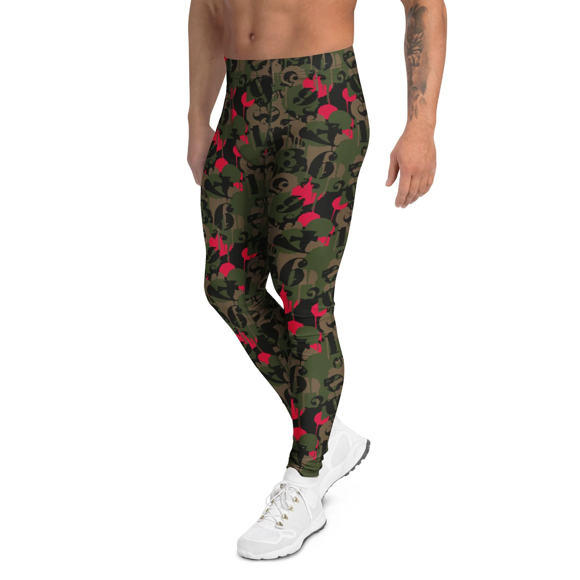 Battle Royale 2 CAMO Mens Leggings - Image 4