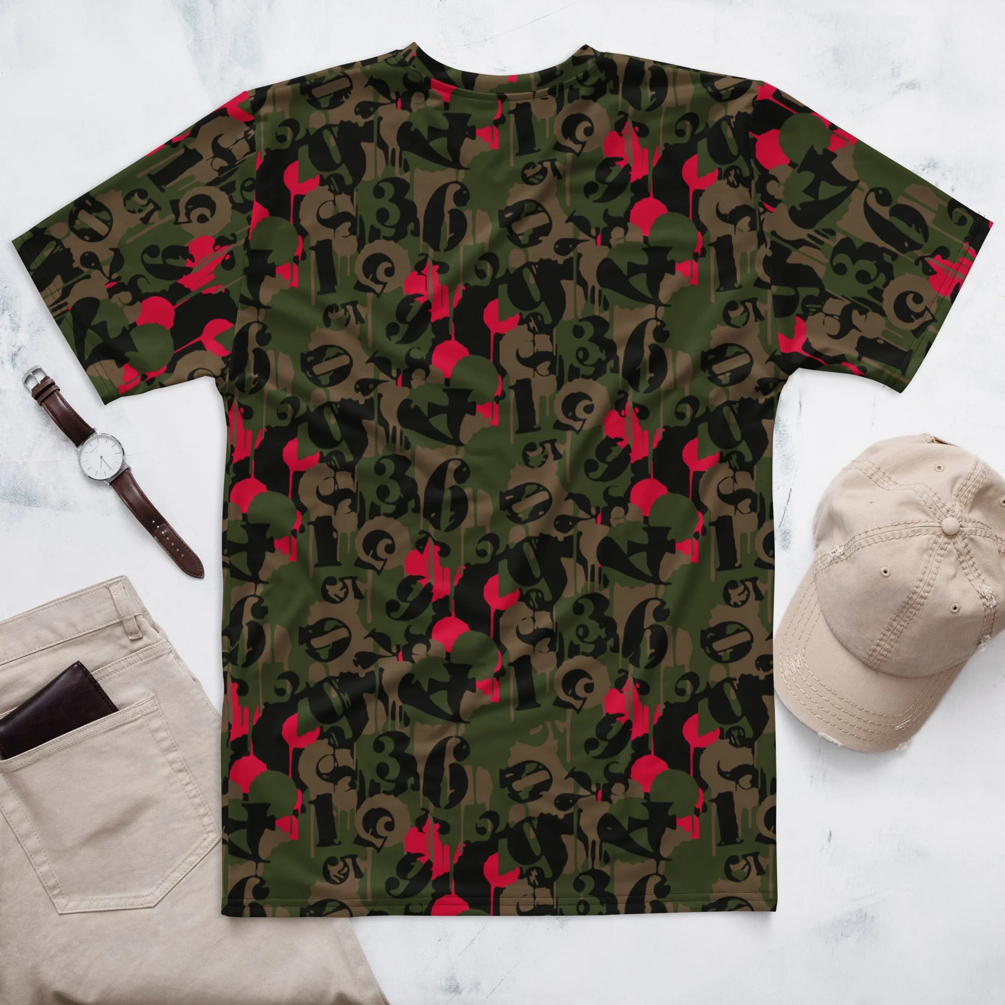 Battle Royale 2 CAMO Mens T-Shirt - Image 4