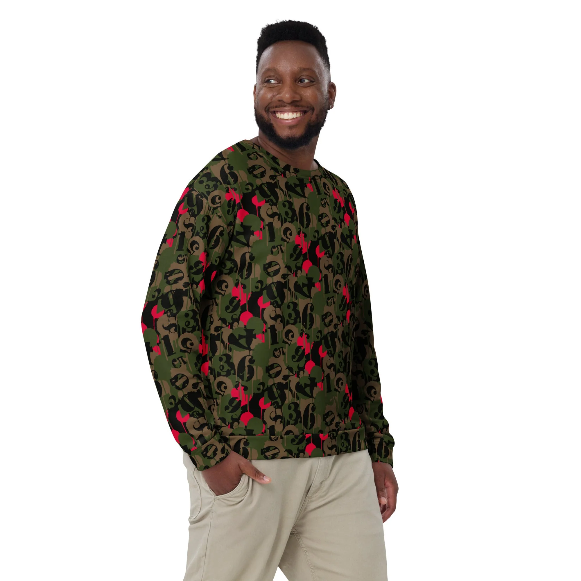 Battle Royale 2 CAMO Unisex Sweatshirt - Image 5