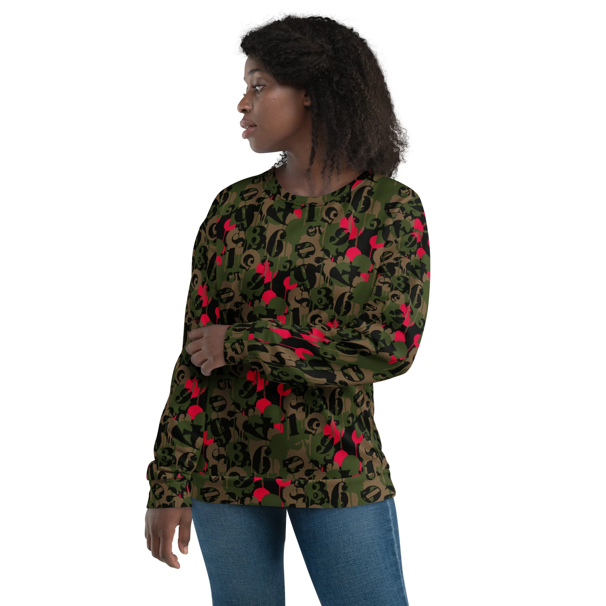 Battle Royale 2 CAMO Unisex Sweatshirt - Image 6