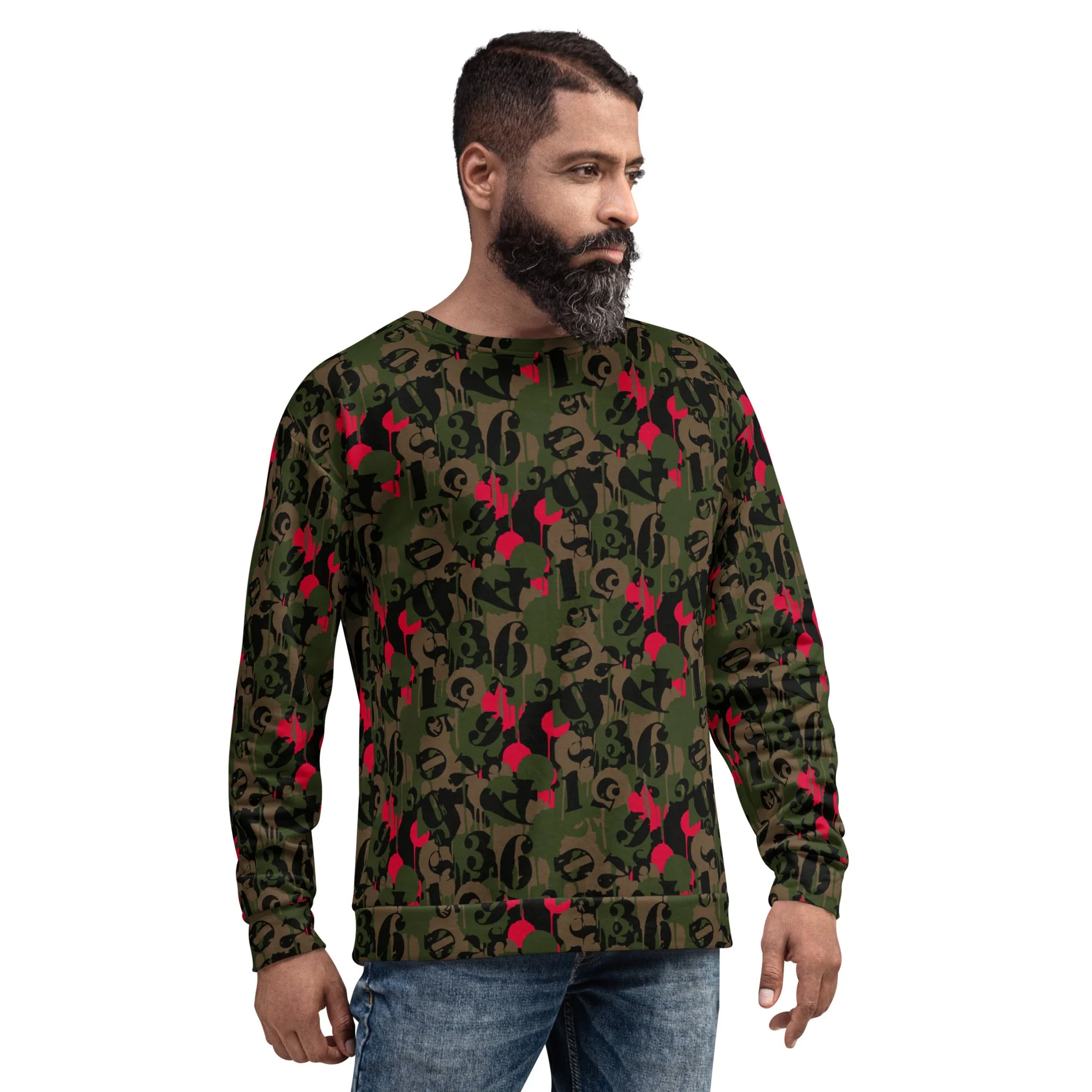 Battle Royale 2 CAMO Unisex Sweatshirt - Image 9