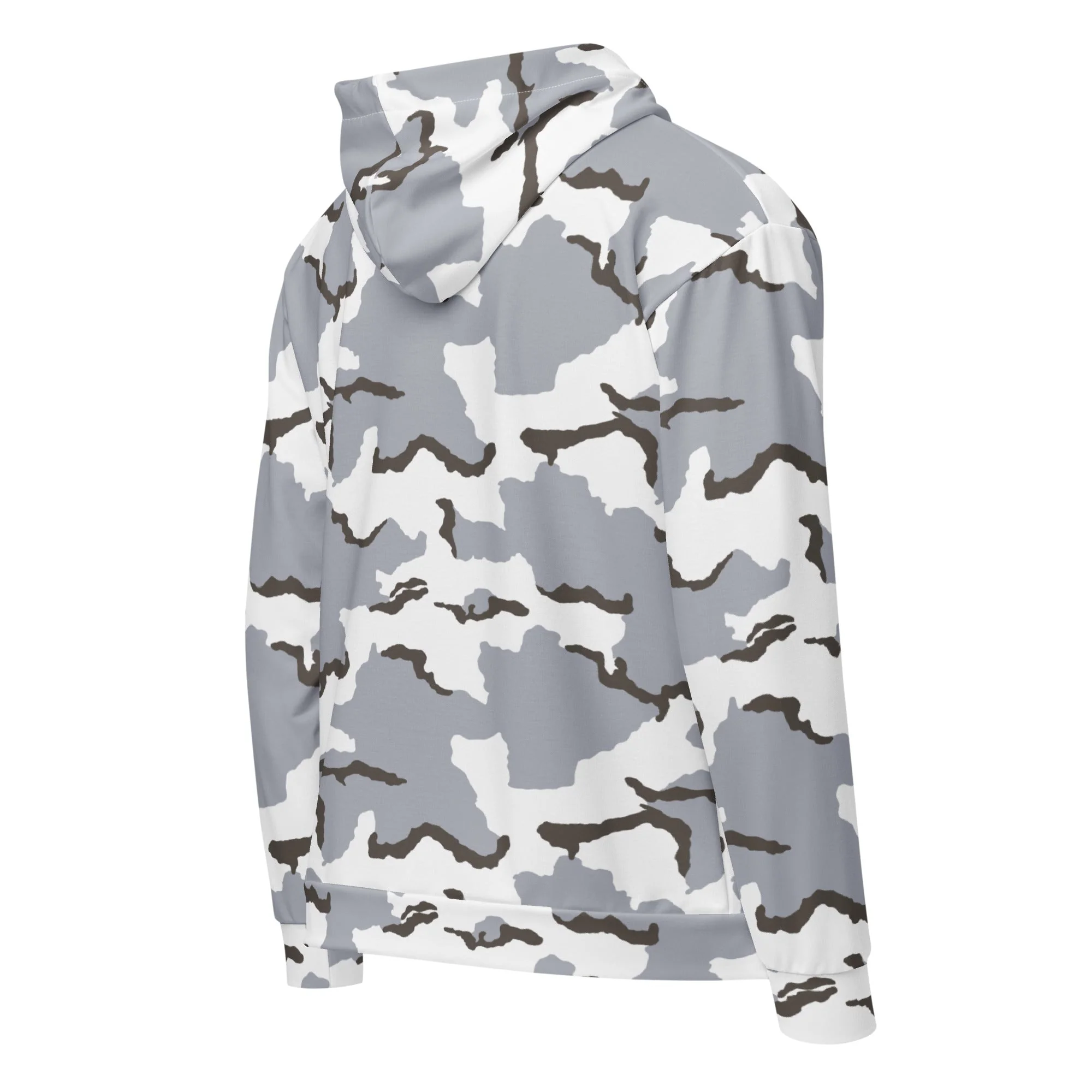 Alaska Tundra CAMO Unisex Zip Hoodie - Image 4