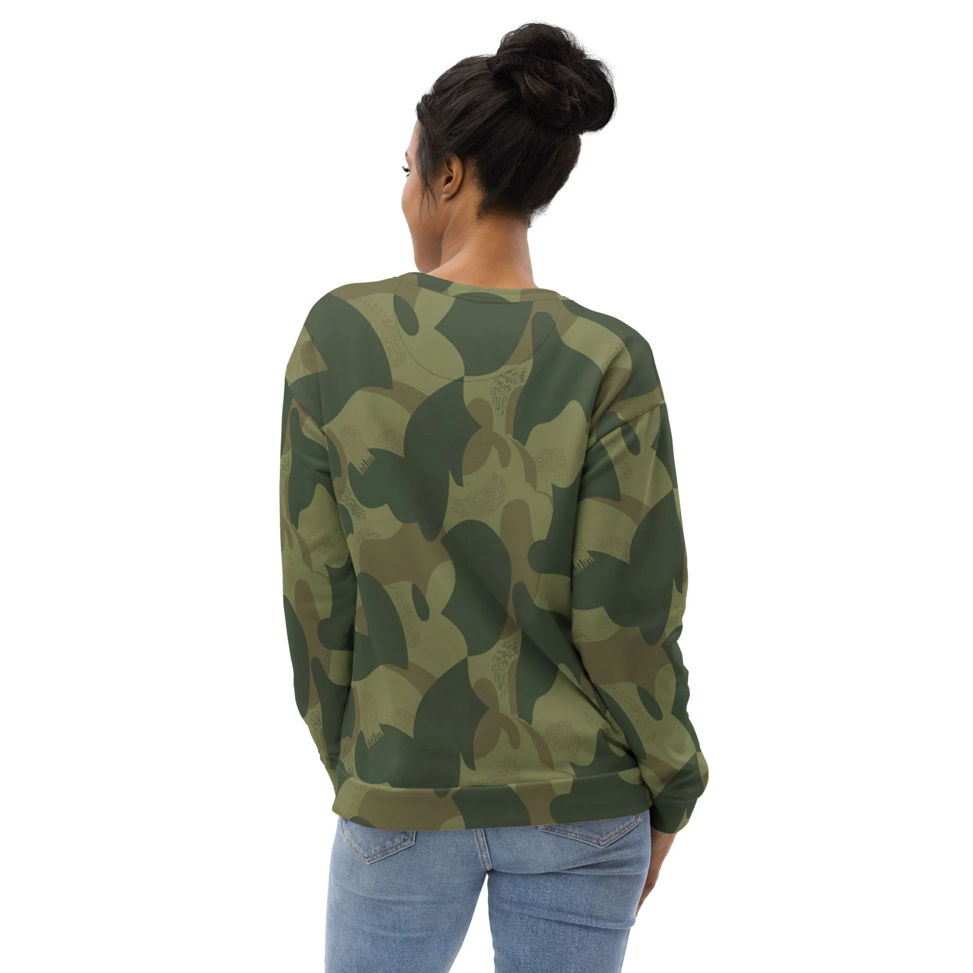 Belgian Brushstroke Moon and Balls CAMO Unisex Sweatshirt - Image 13