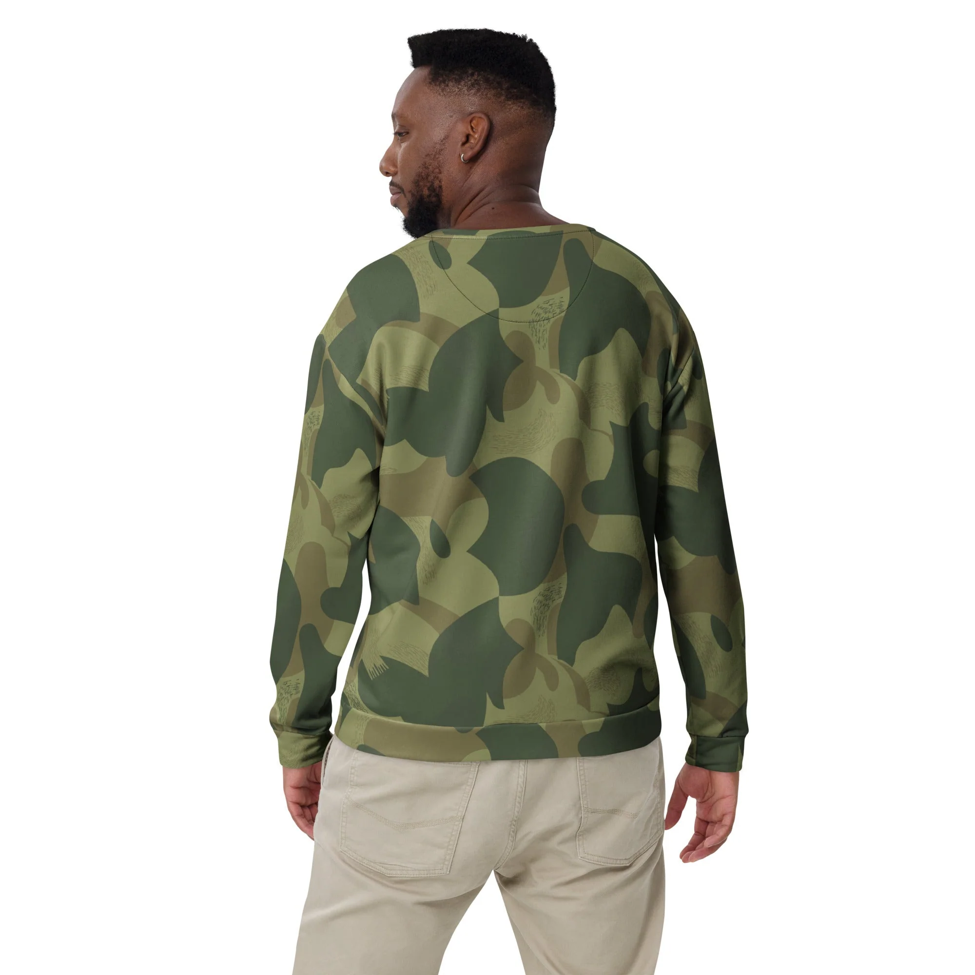 Belgian Brushstroke Moon and Balls CAMO Unisex Sweatshirt - Image 14