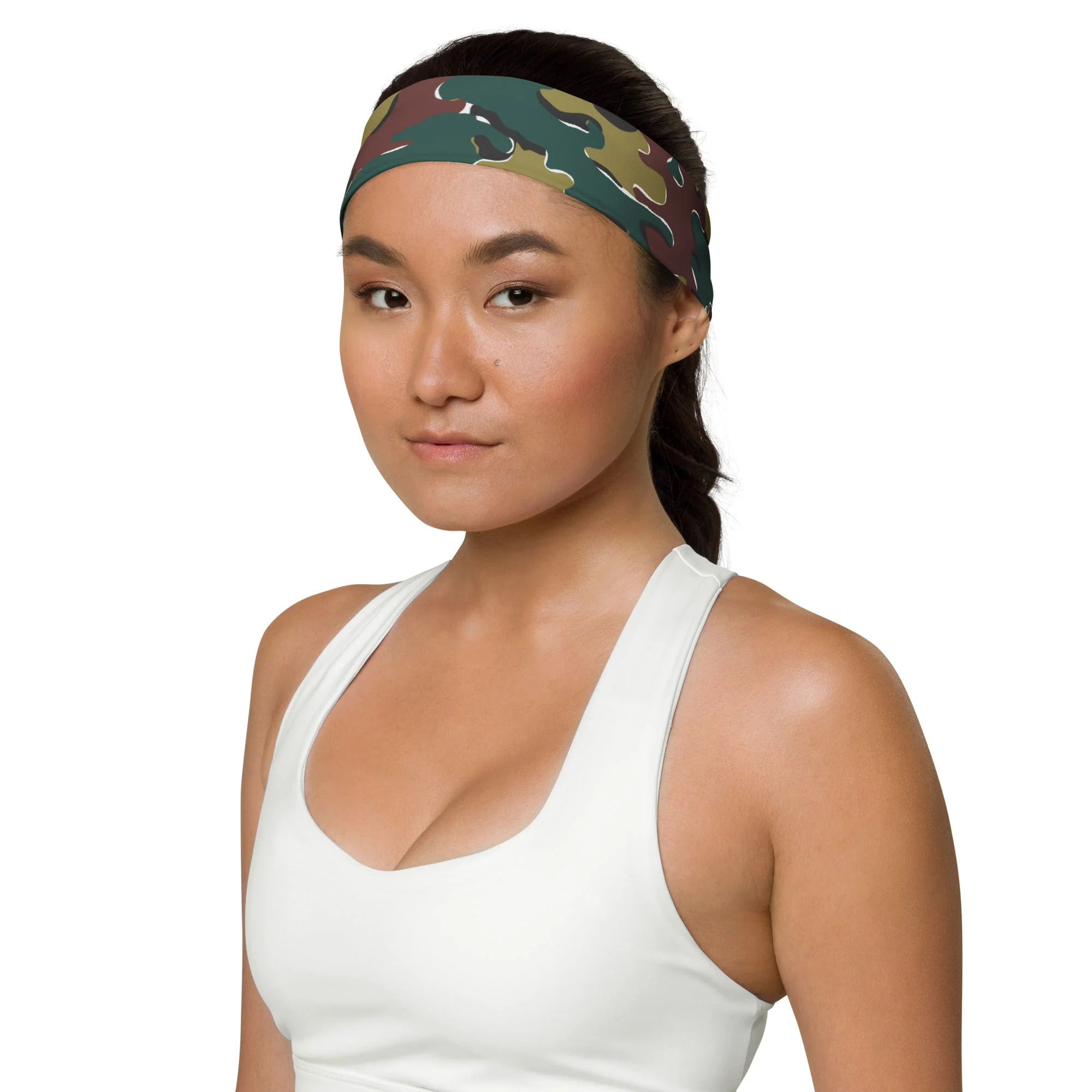 Belgian Jigsaw Autumn CAMO Headband - Image 4