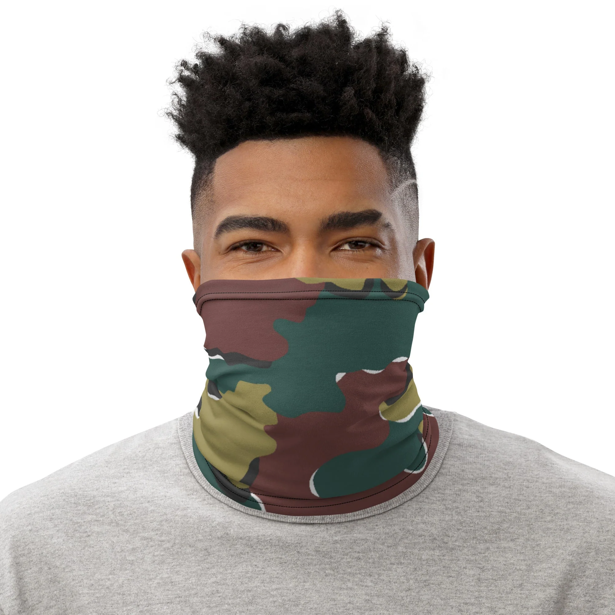 Belgian Jigsaw Autumn CAMO Neck Gaiter - Image 3