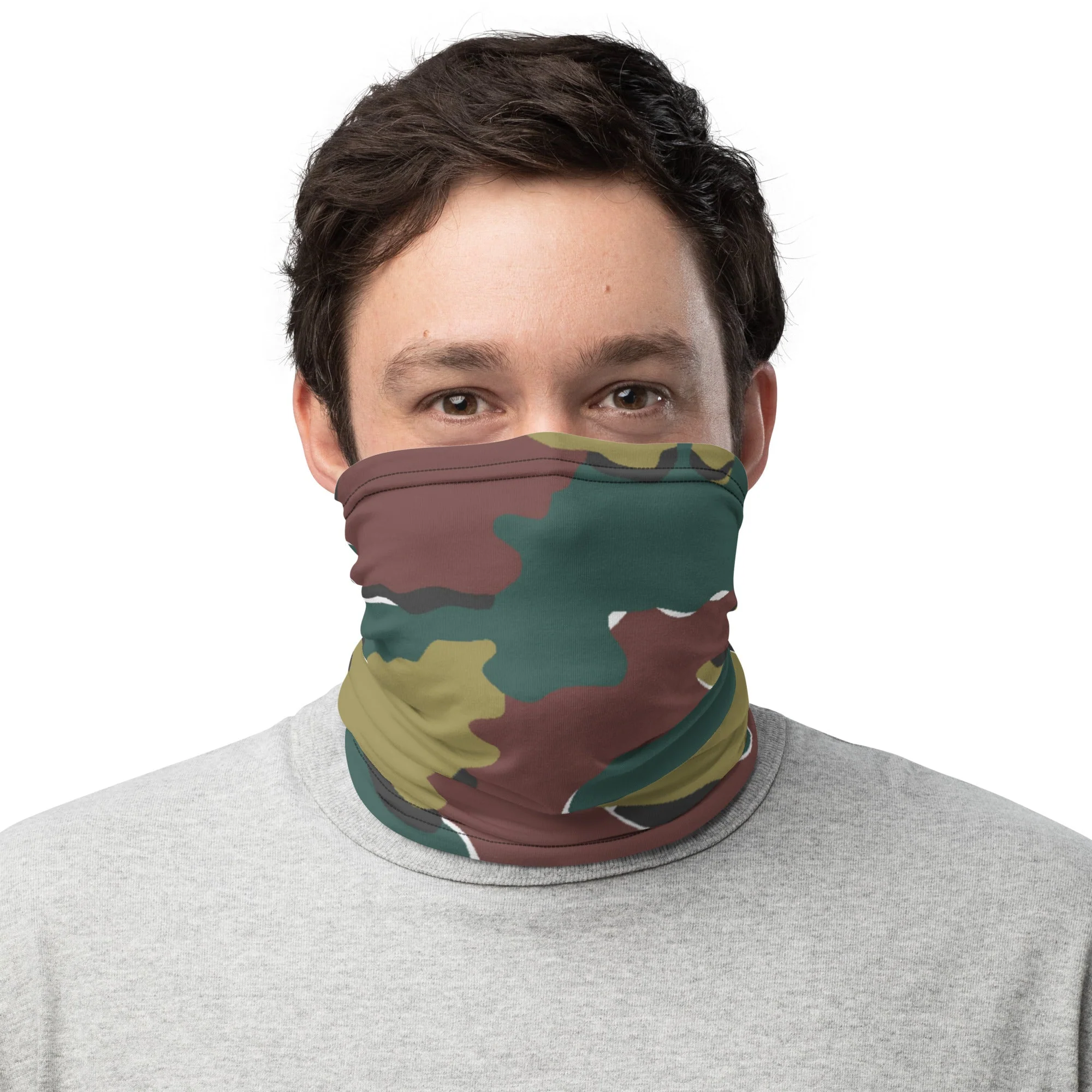 Belgian Jigsaw Autumn CAMO Neck Gaiter - Image 8