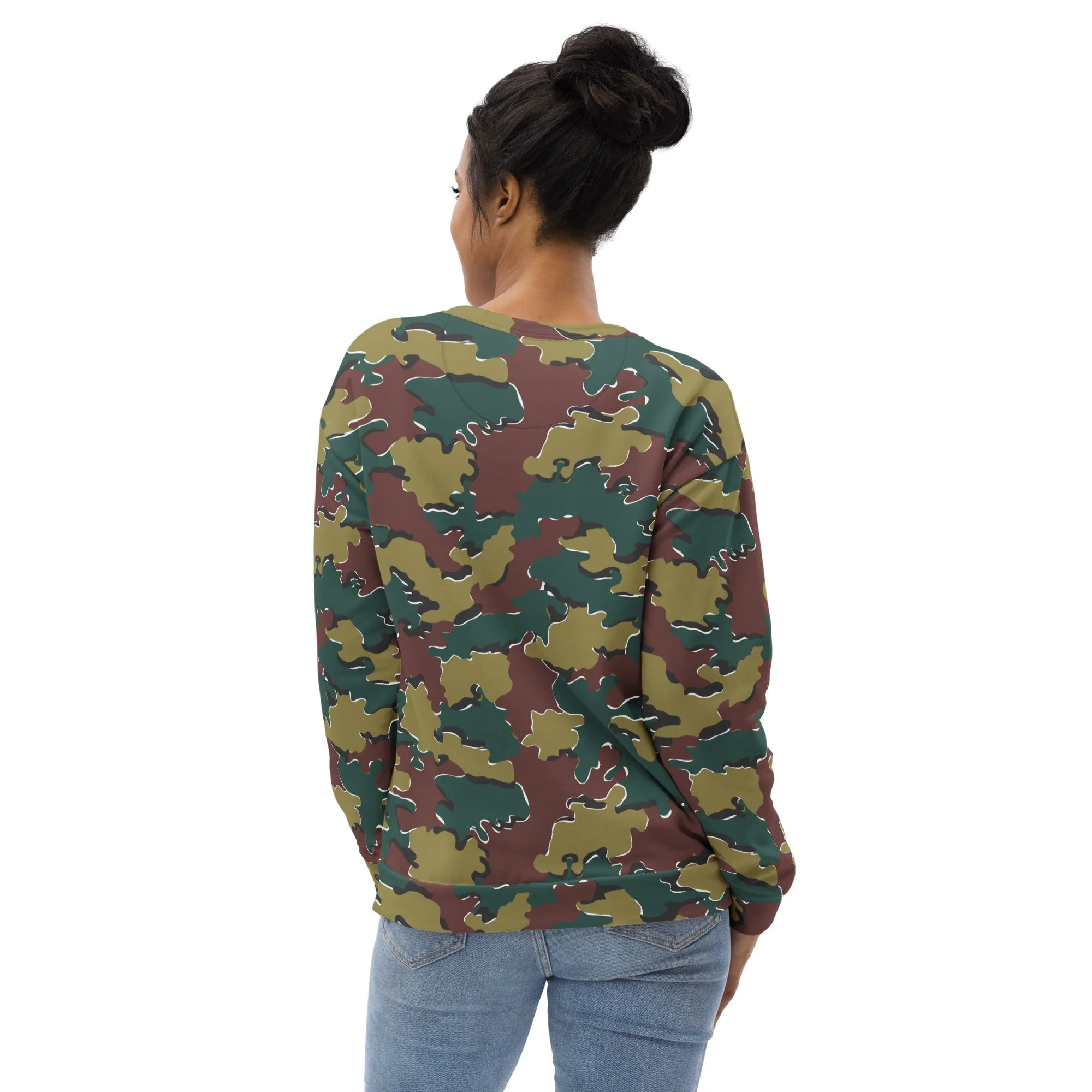 Belgian Jigsaw Autumn CAMO Unisex Sweatshirt - Image 13