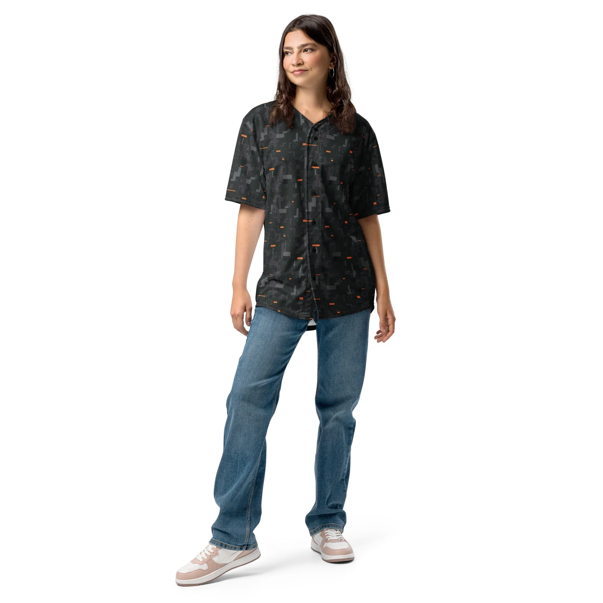 Black OPS CE Digital CAMO Unisex Baseball Jersey - Image 10