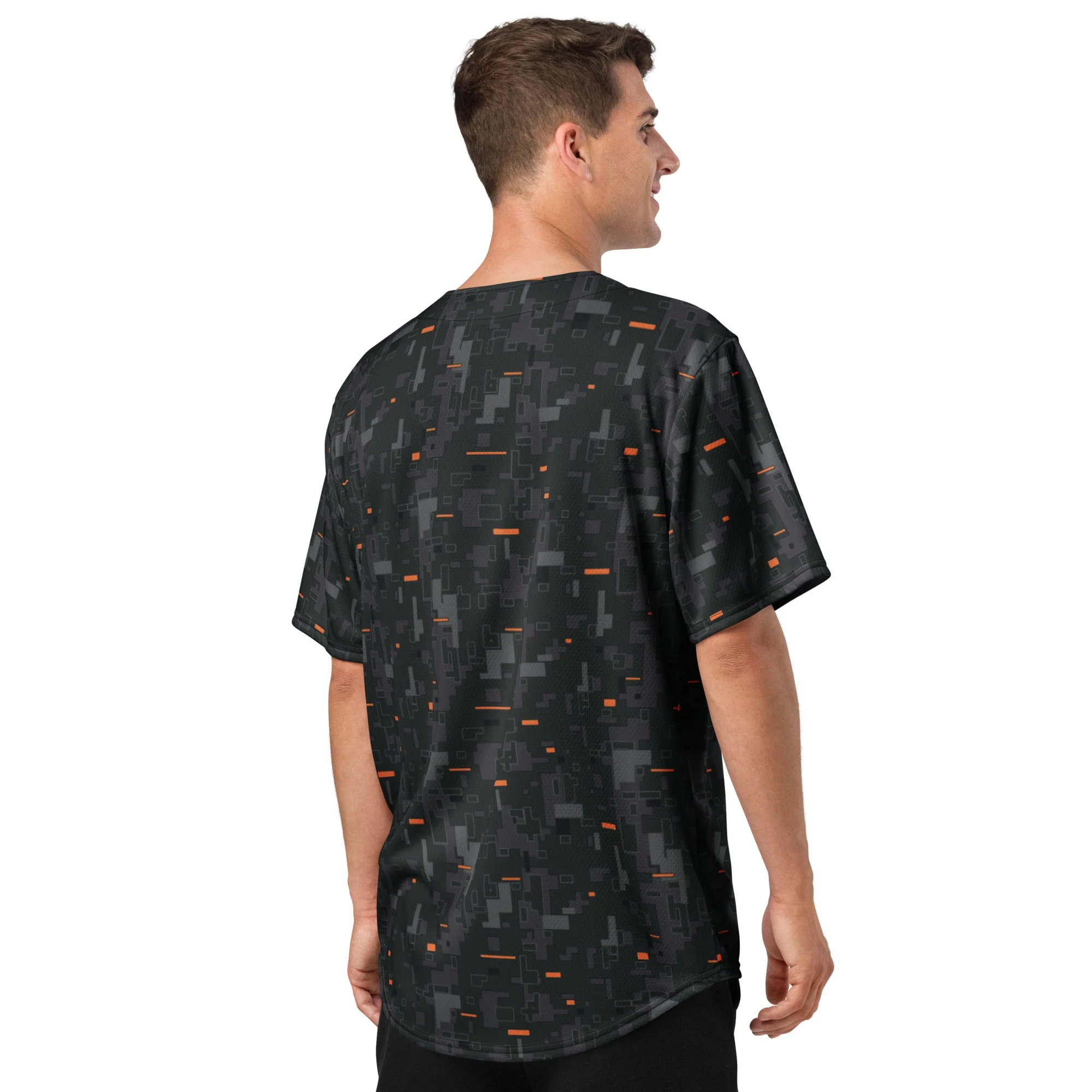 Black OPS CE Digital CAMO Unisex Baseball Jersey - Image 8