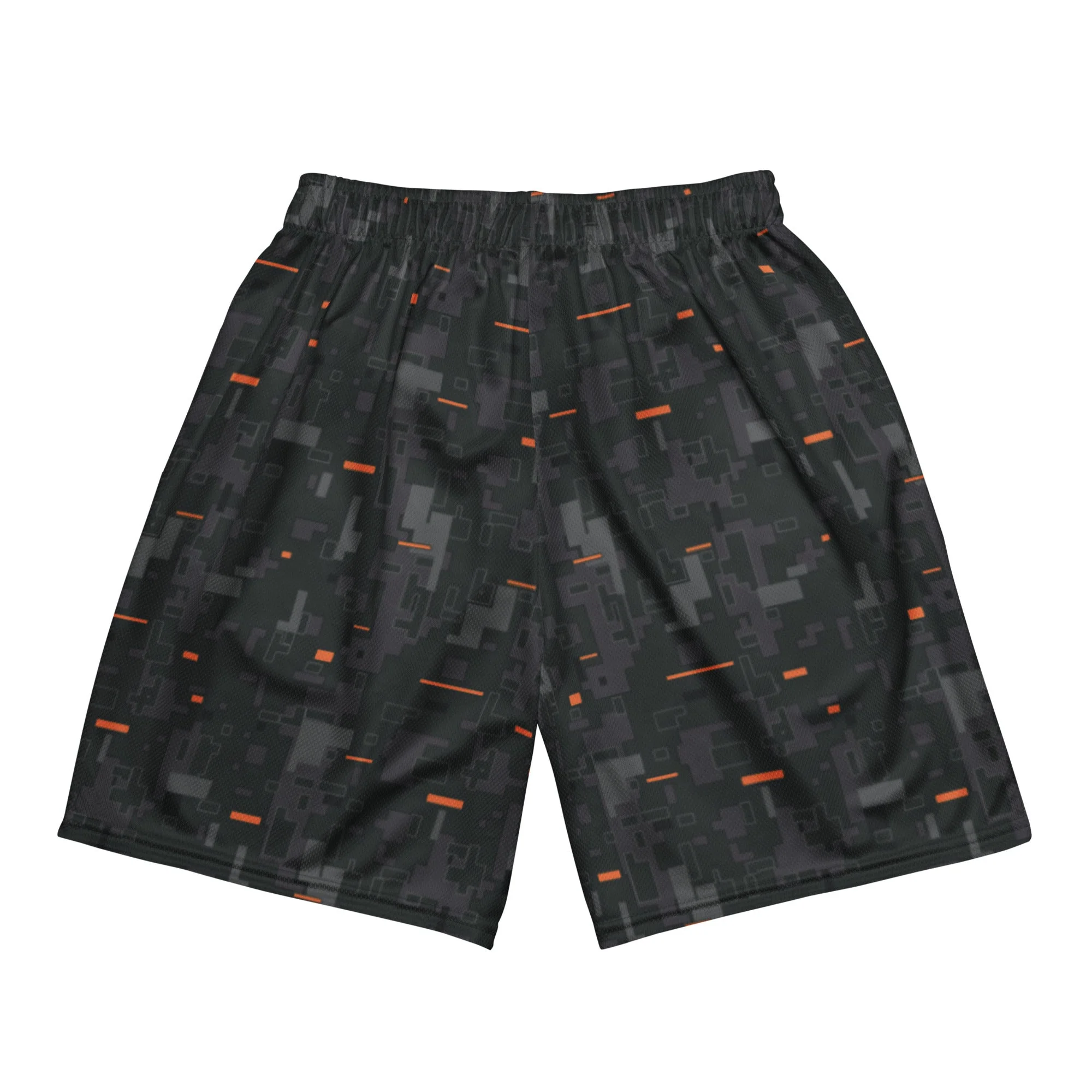 Black OPS CE Digital CAMO Unisex Mesh Shorts - Image 5
