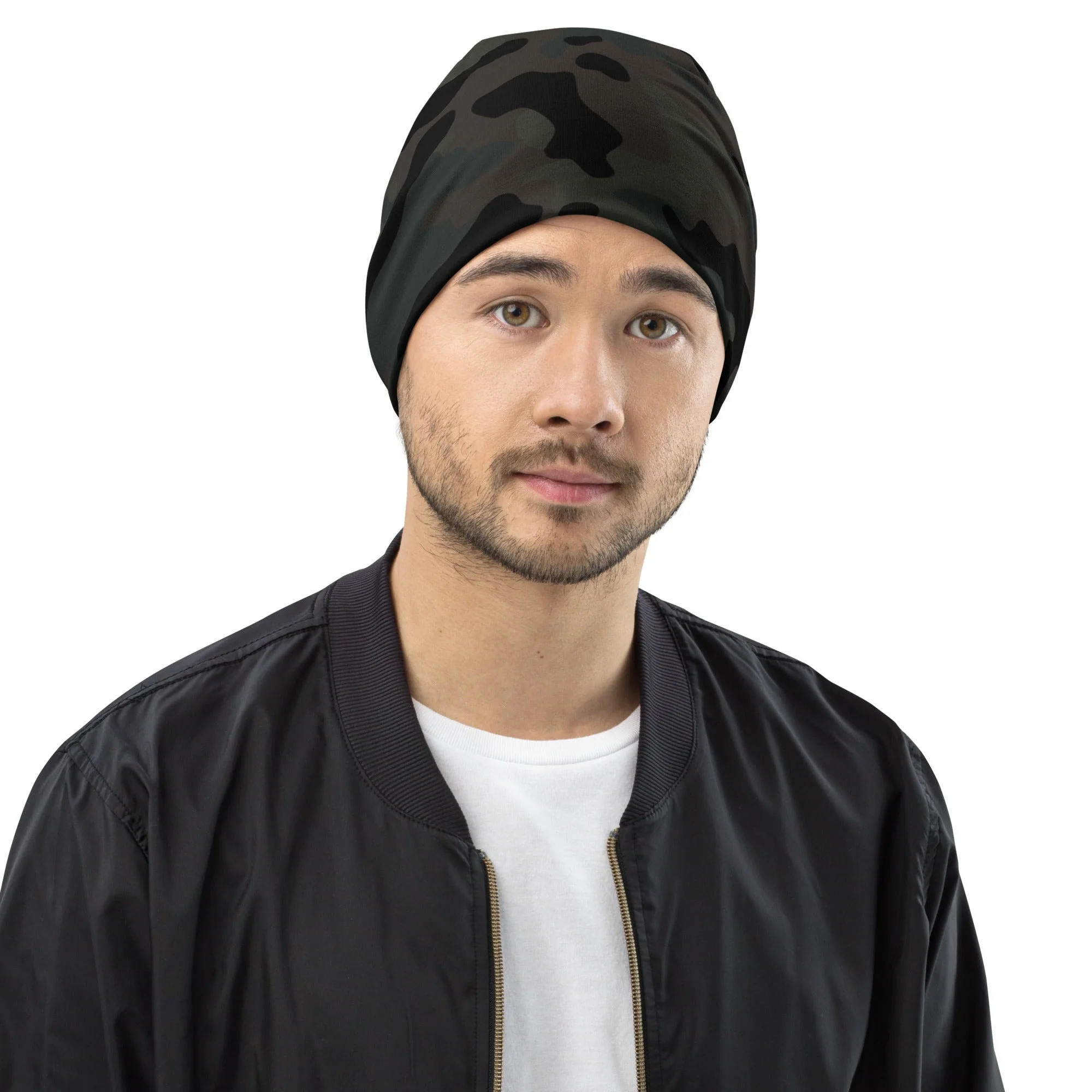 Black OPS Covert CAMO Beanie - Image 7