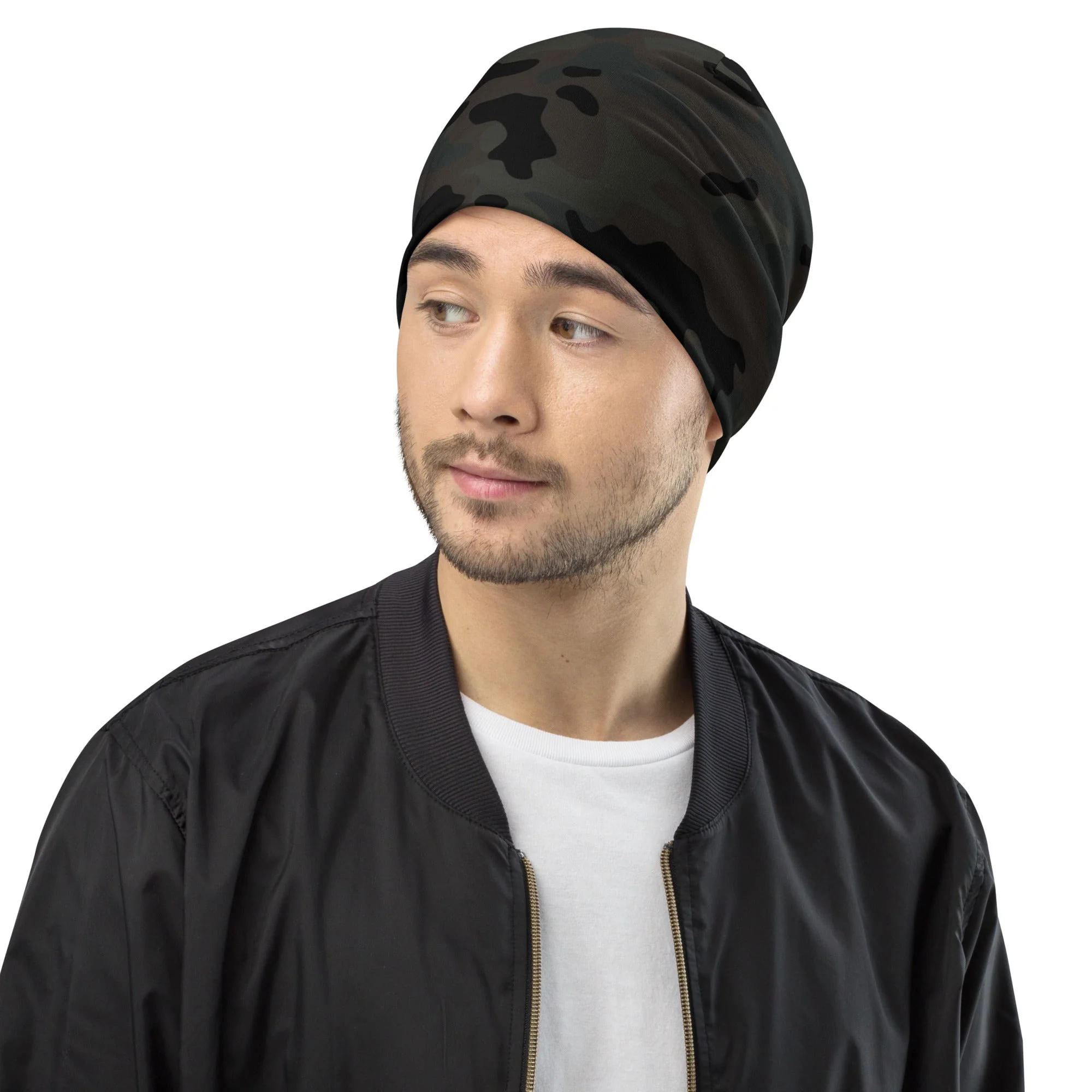 Black OPS Covert CAMO Beanie - Image 8