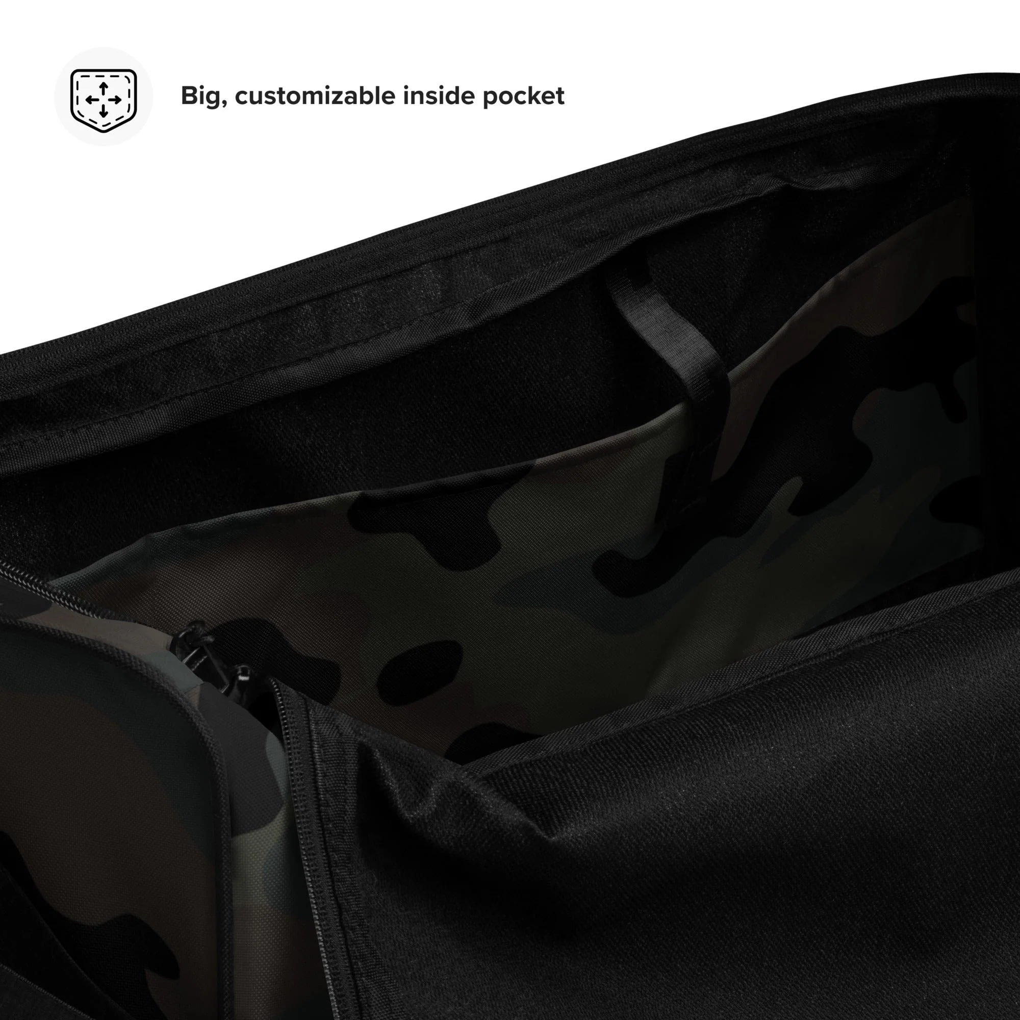 Black OPS Covert CAMO Duffle Bag - Image 9