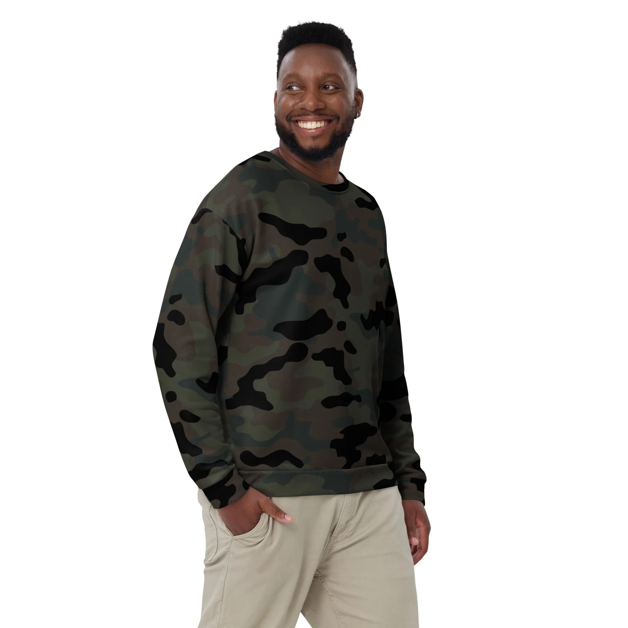 Black OPS Covert CAMO Unisex Sweatshirt - Image 5
