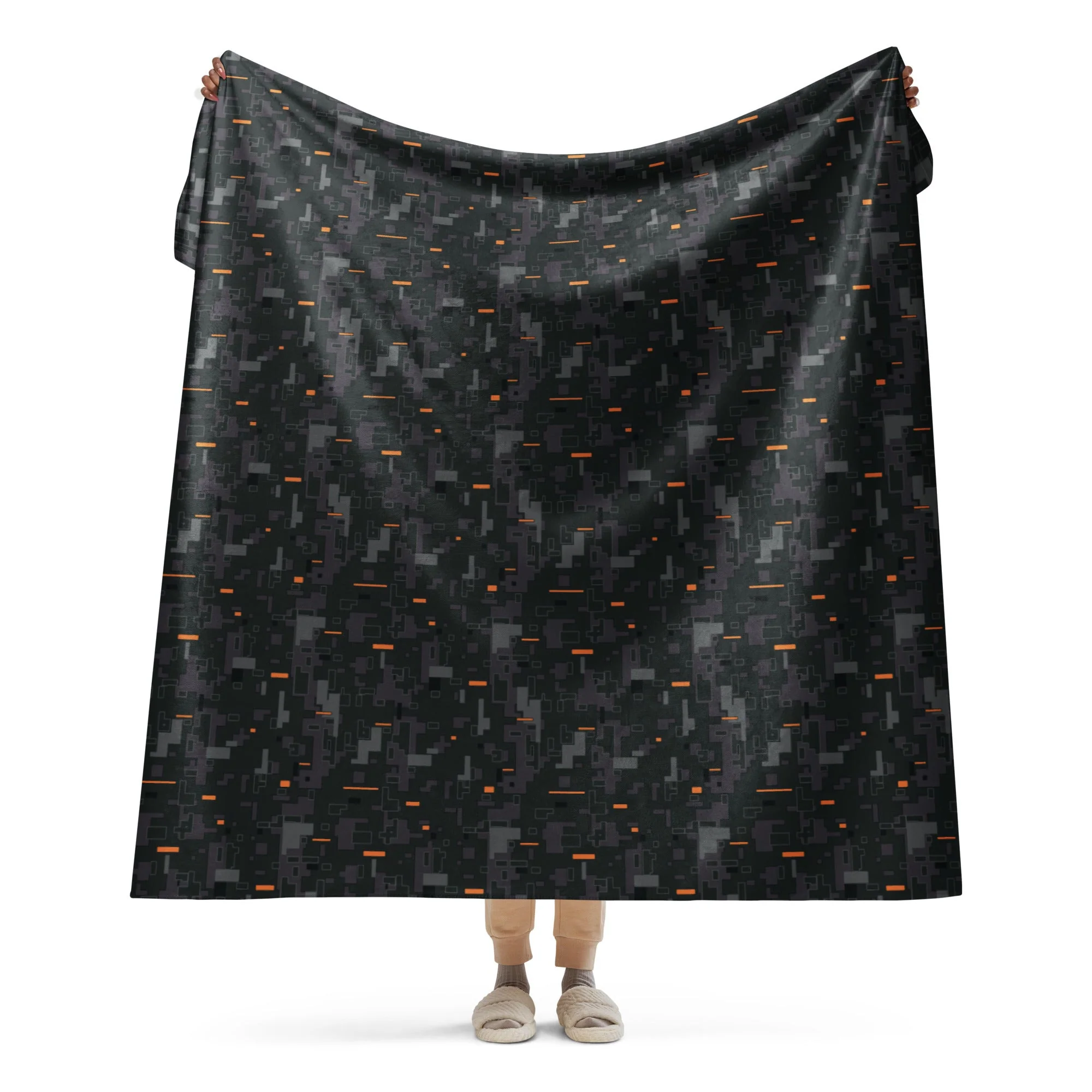 Black OPS CE Digital CAMO Sherpa Blanket