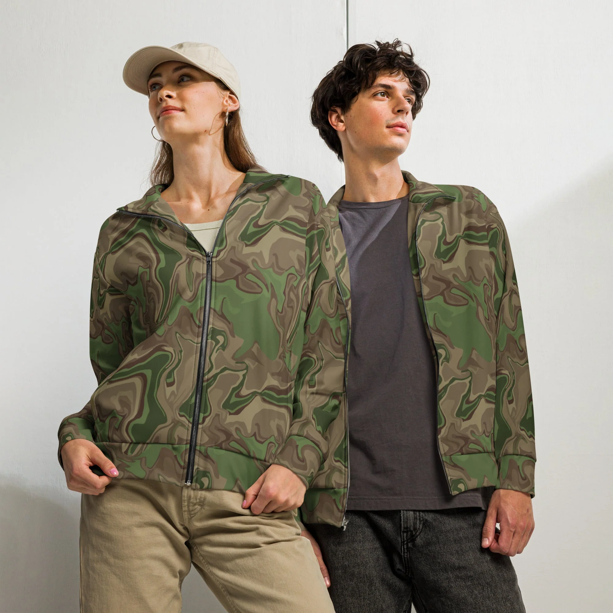 Black OPS Sludgeflow Morphic CAMO Unisex Track Jacket