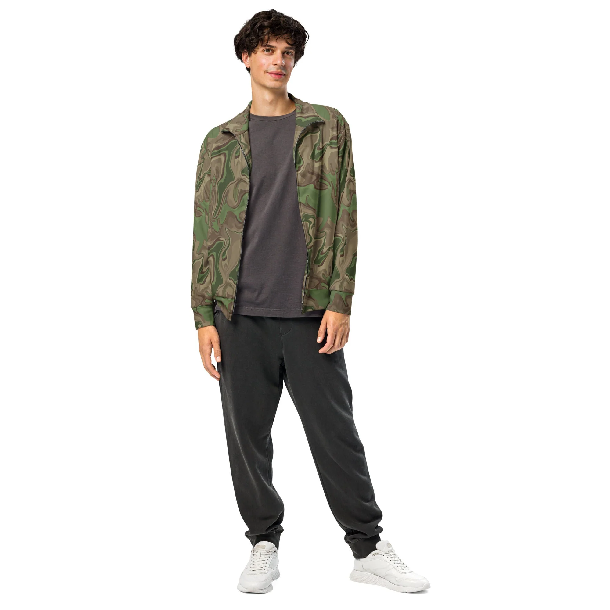 Black OPS Sludgeflow Morphic CAMO Unisex Track Jacket - Image 11