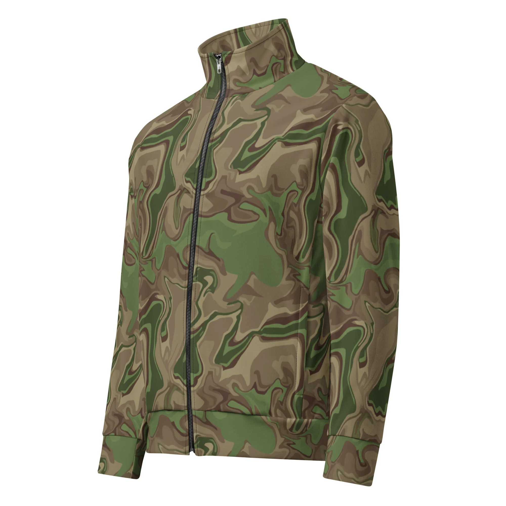 Black OPS Sludgeflow Morphic CAMO Unisex Track Jacket - Image 3