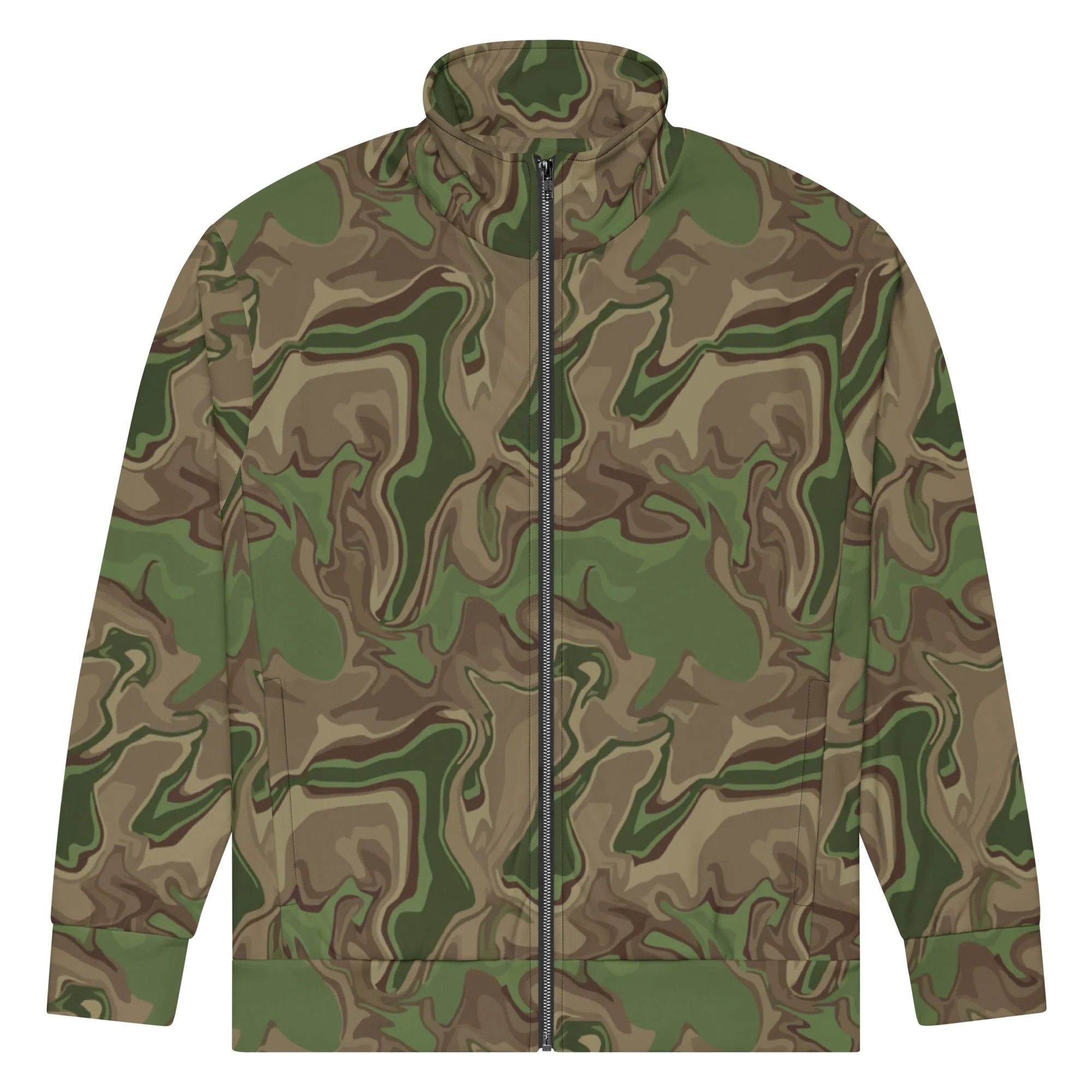 Black OPS Sludgeflow Morphic CAMO Unisex Track Jacket - Image 4
