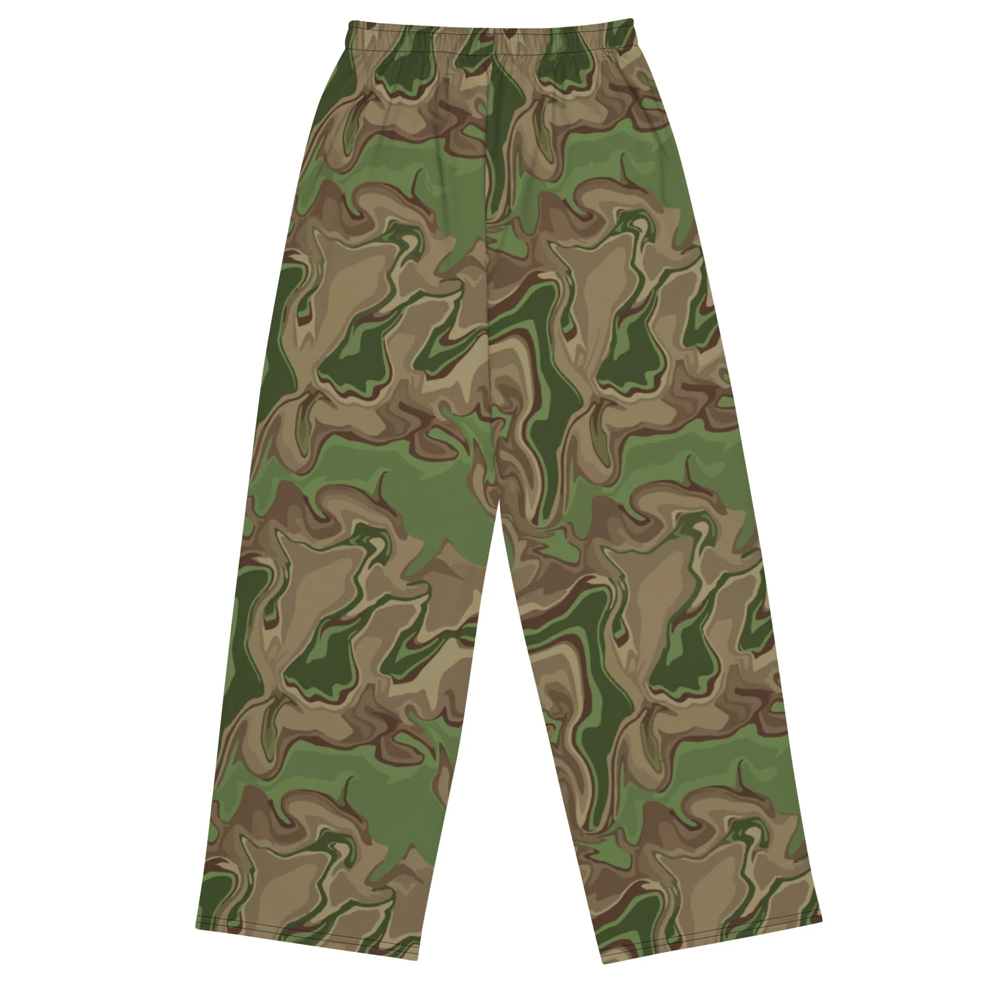 Black OPS Sludgeflow Morphic CAMO Unisex Wide-Leg Leisure Pants - Image 10