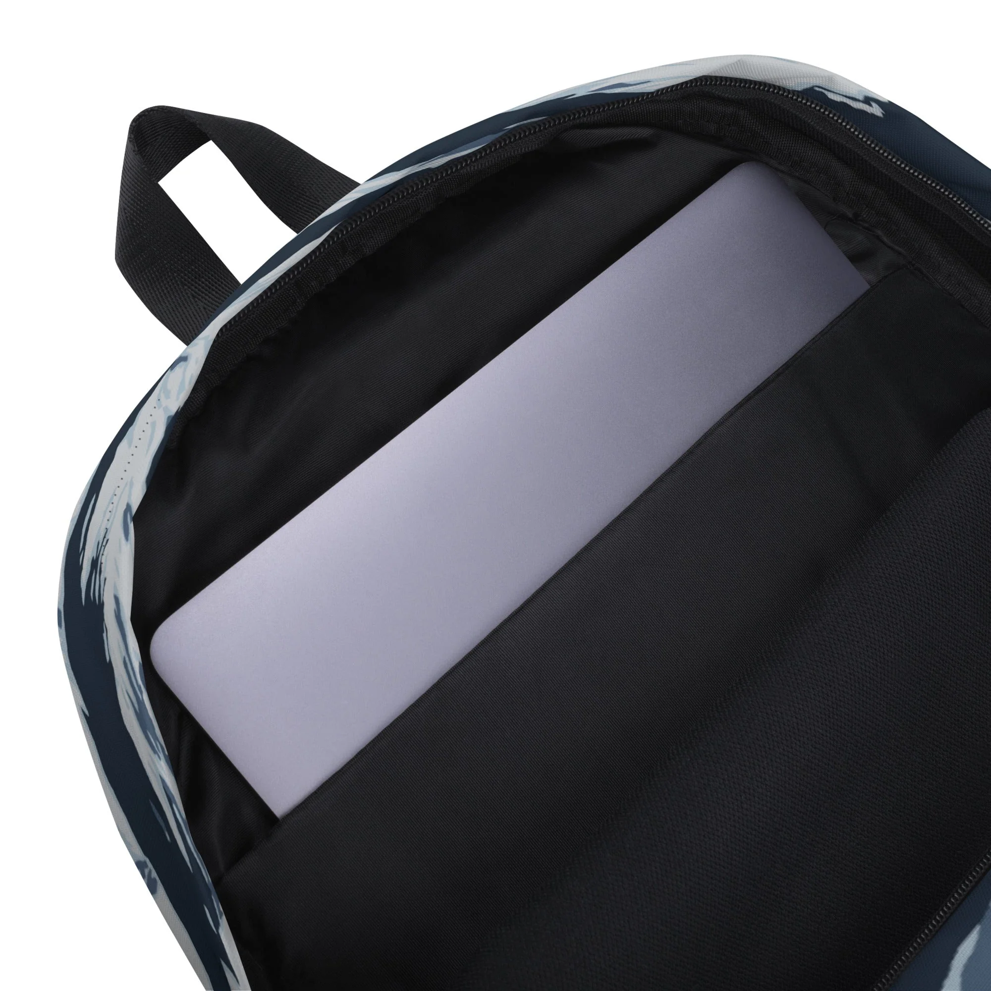 American Tiger Stripe Blue Frost CAMO Backpack - Image 9