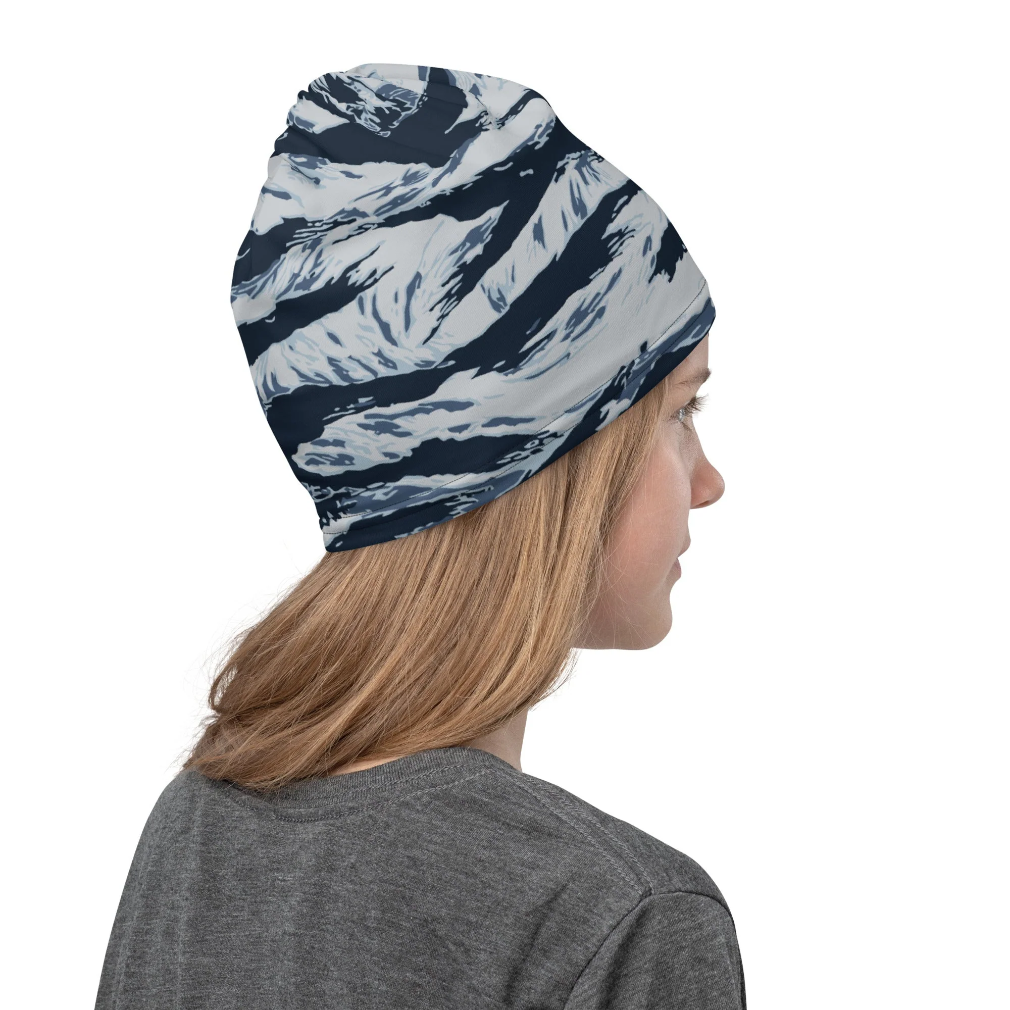 American Tiger Stripe Blue Frost CAMO Neck Gaiter - Image 11