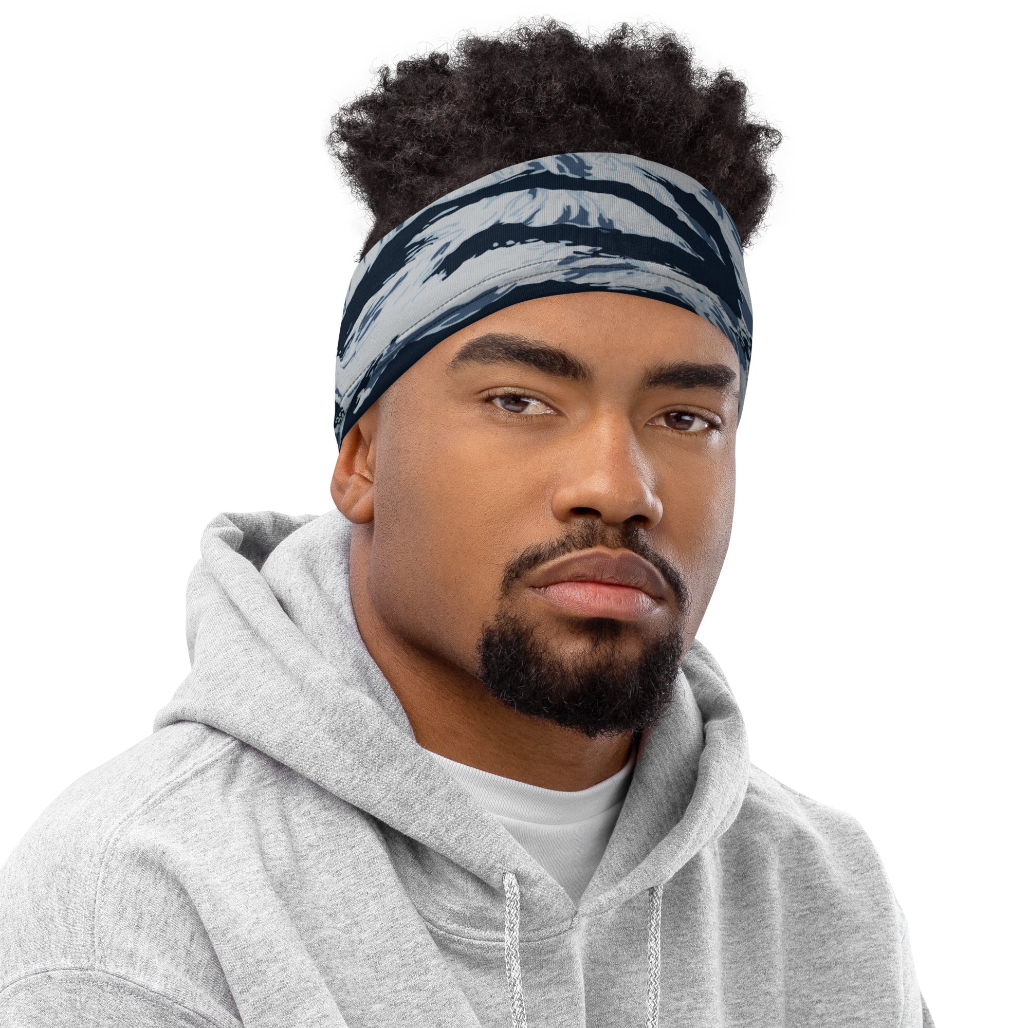 American Tiger Stripe Blue Frost CAMO Neck Gaiter - Image 7
