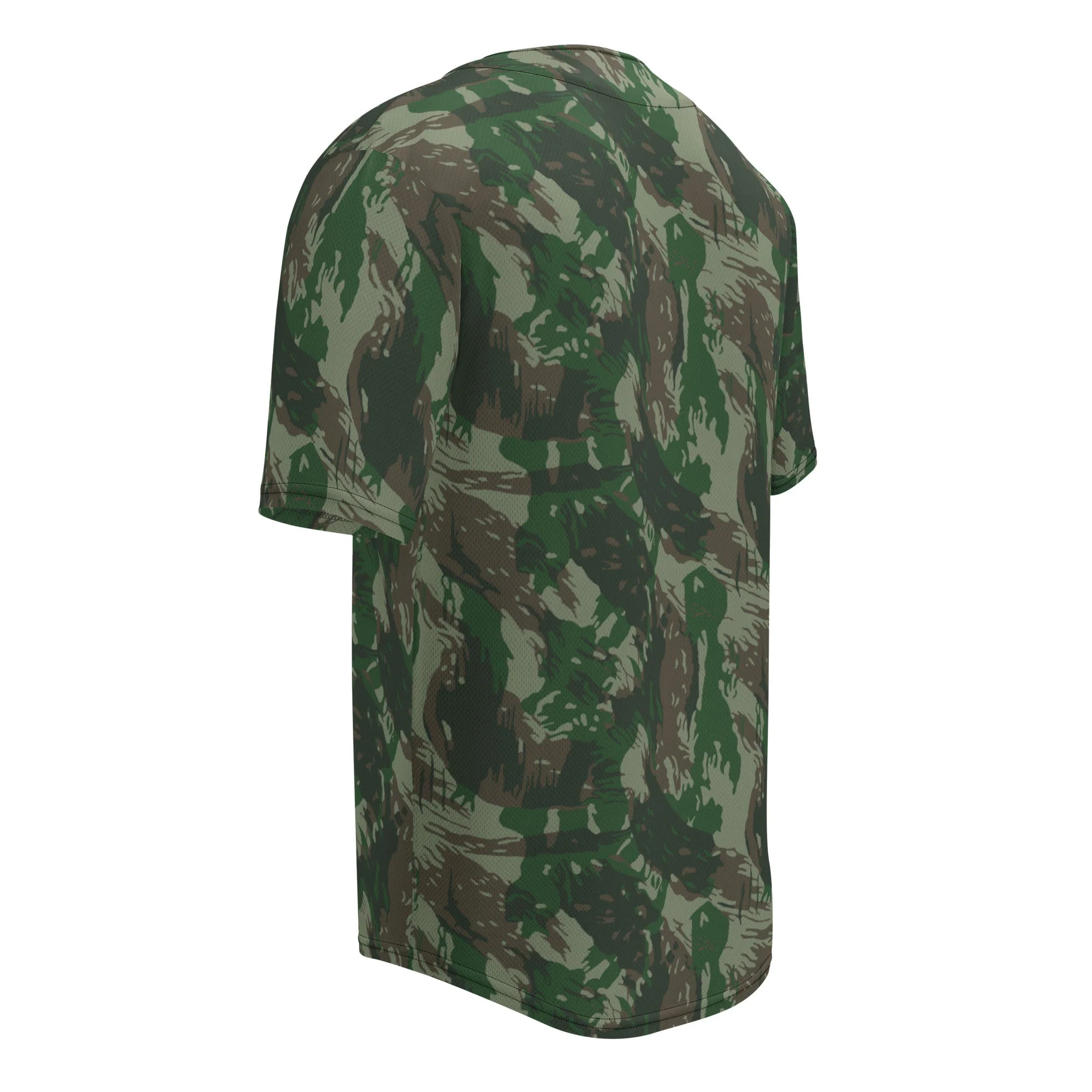 Brazilian Lizard CAMO Unisex Baseball Jersey - Image 6