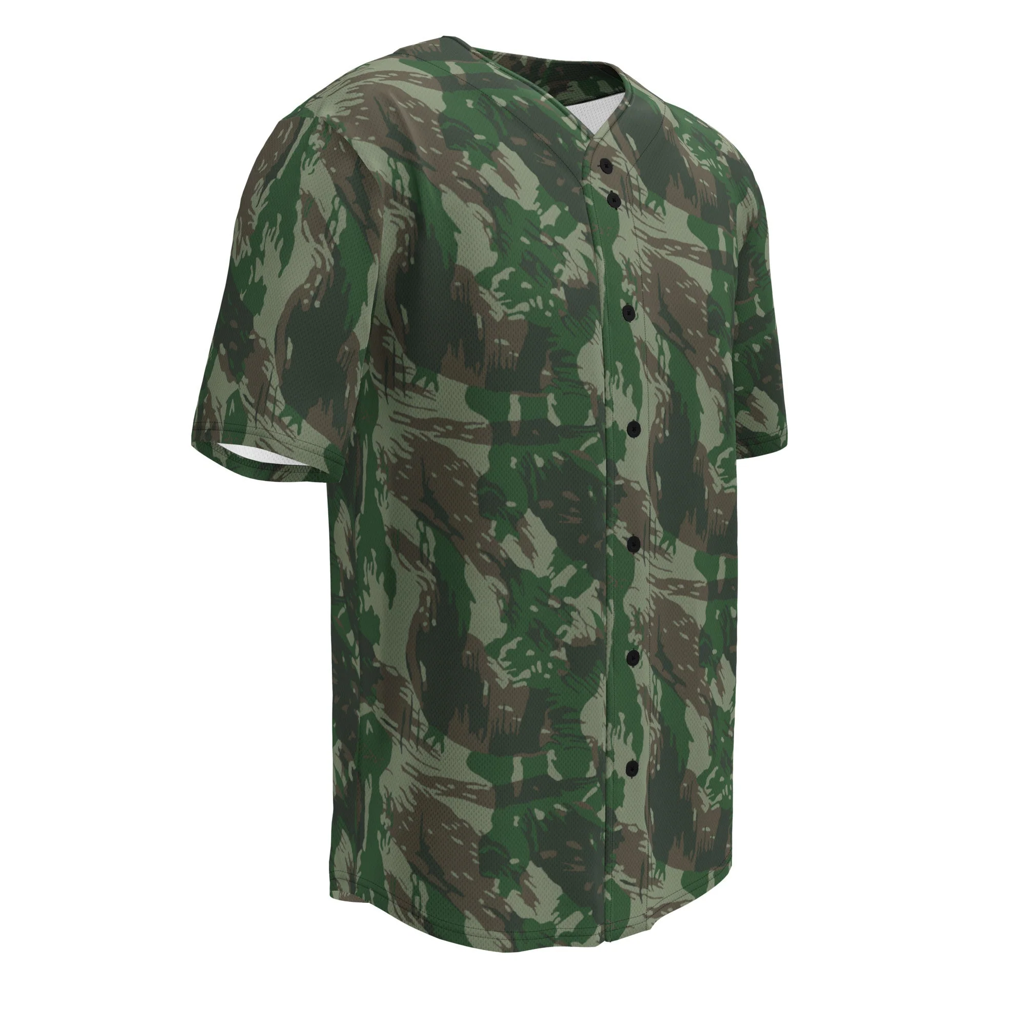 Brazilian Lizard CAMO Unisex Baseball Jersey - Image 7