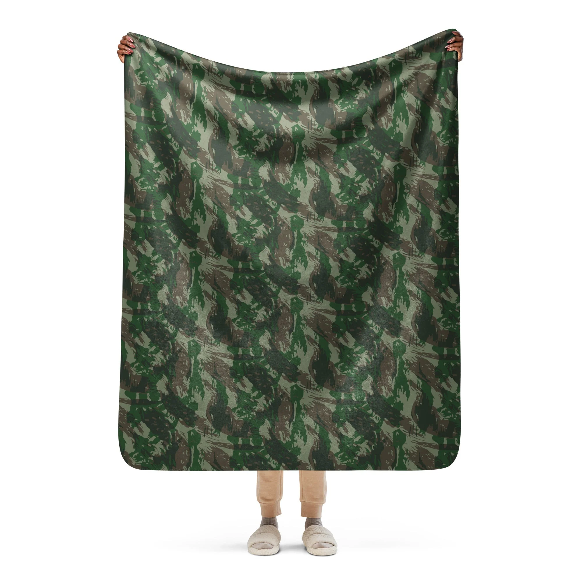 Brazilian Lizard CAMO Sherpa Blanket - Image 15