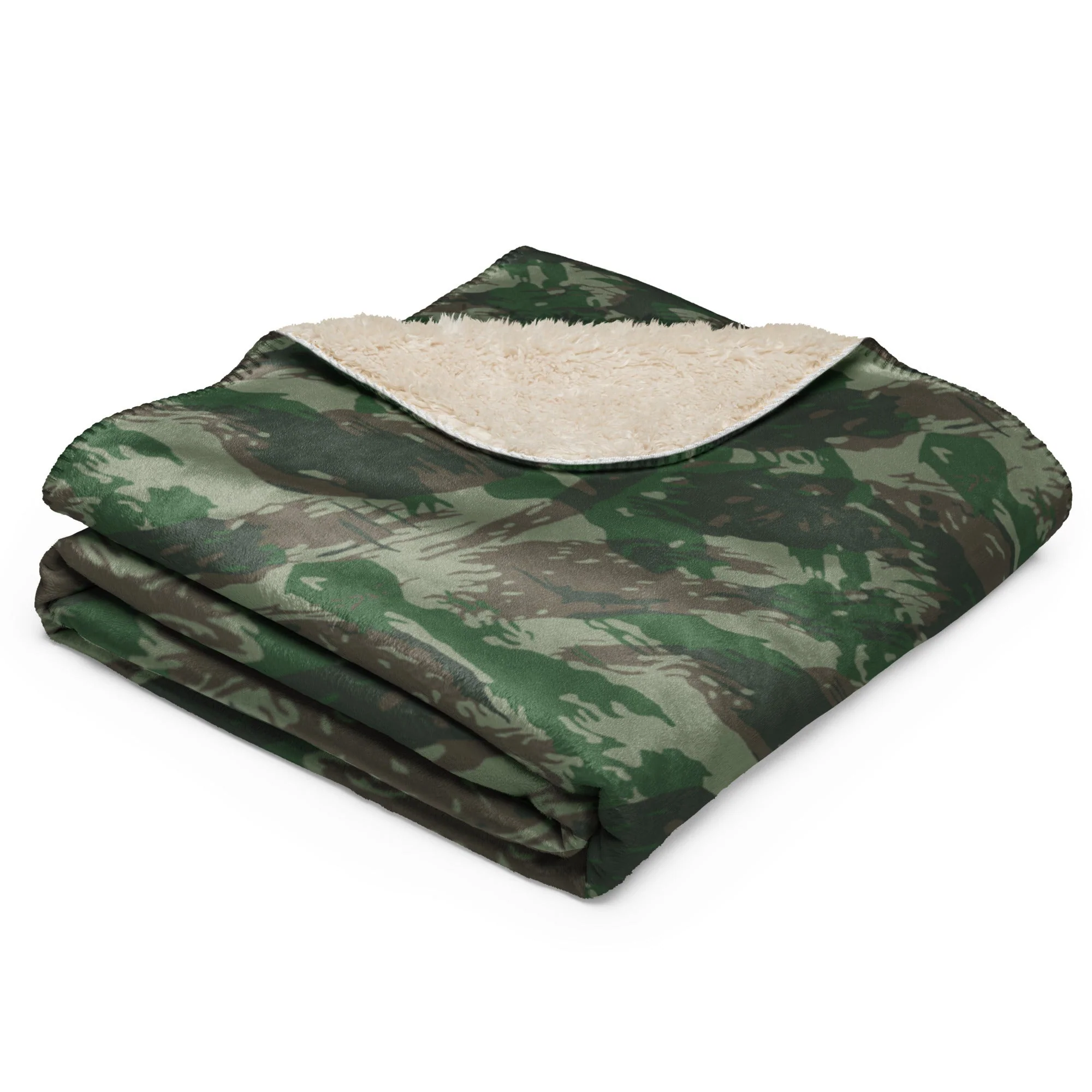 Brazilian Lizard CAMO Sherpa Blanket - Image 4